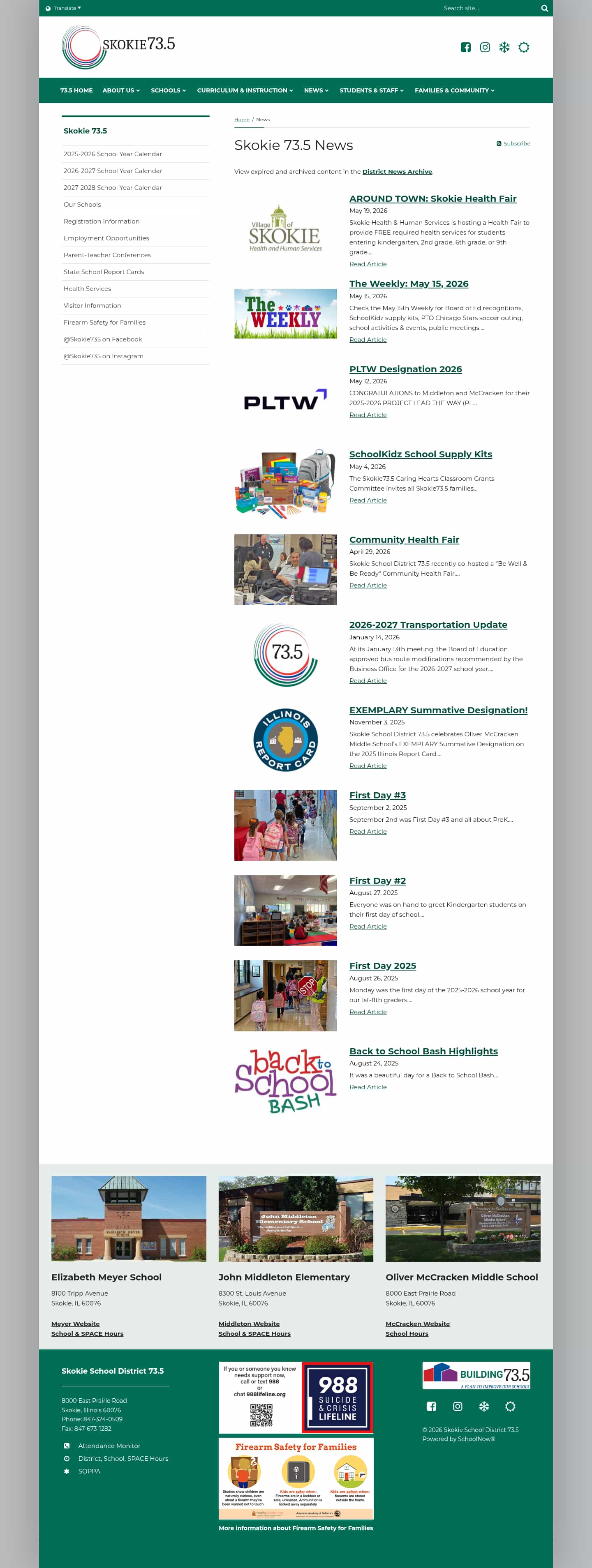 Latest website image capture