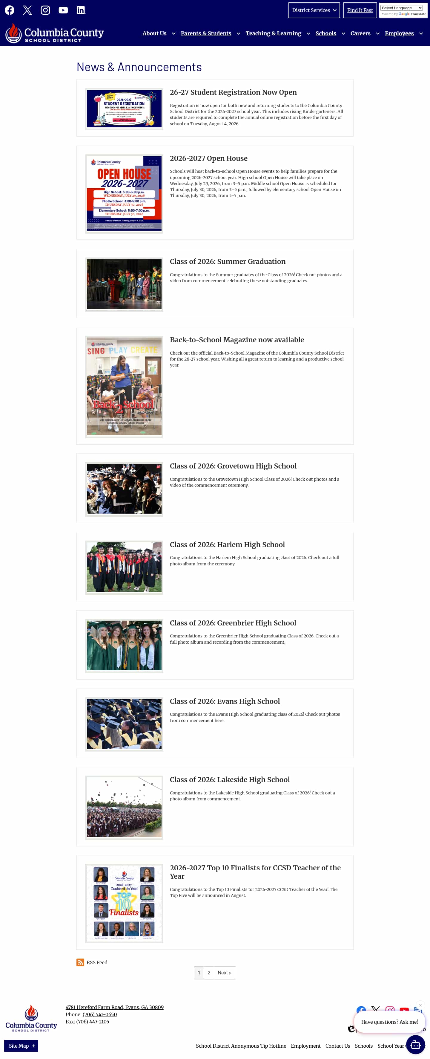 Latest website image capture