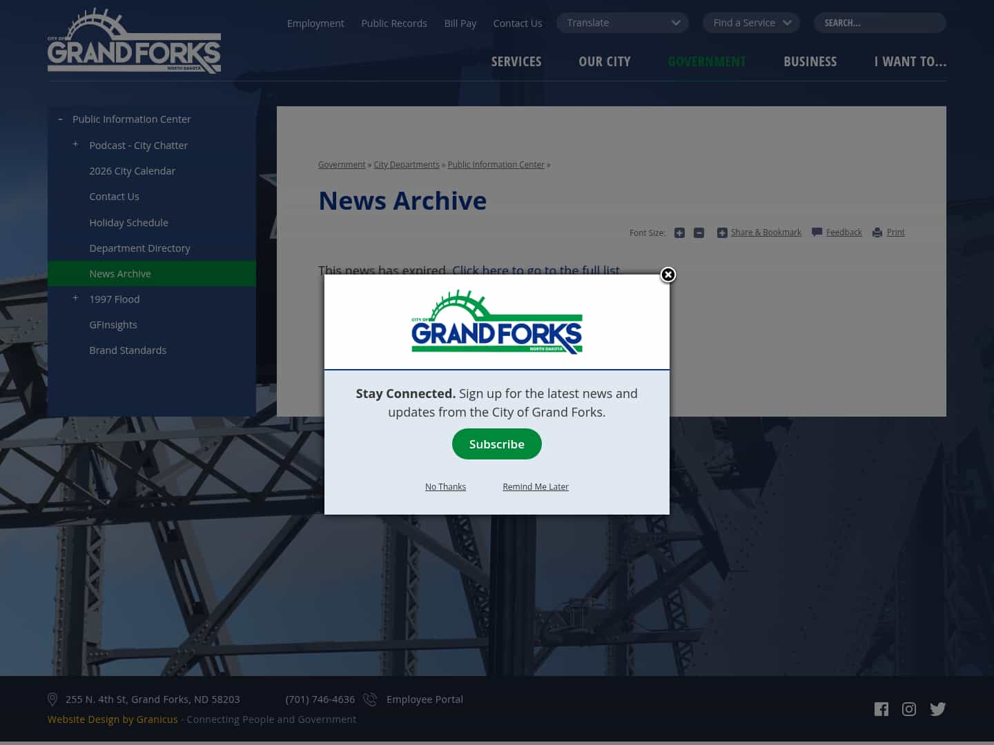 Latest website image capture
