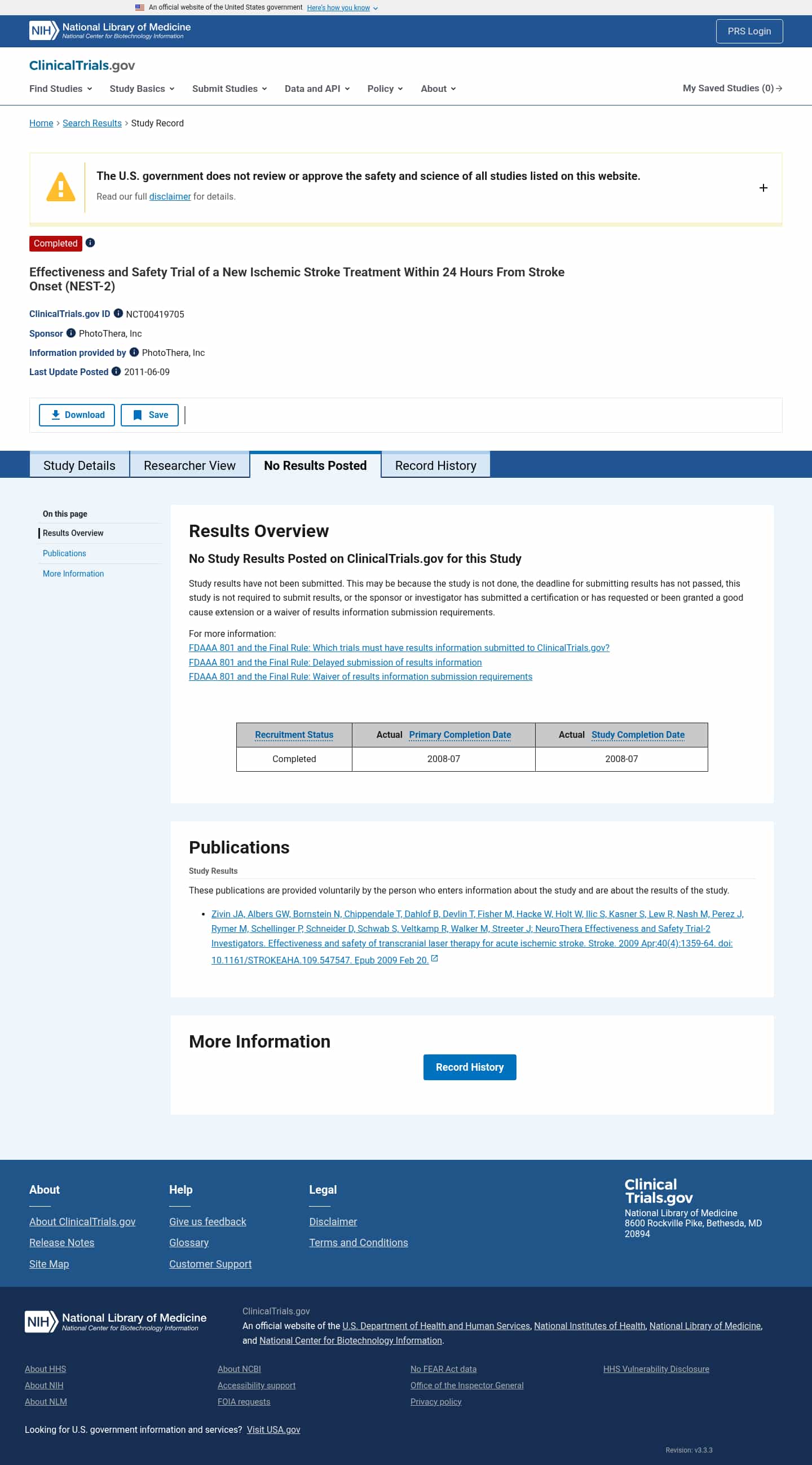 Latest website image capture