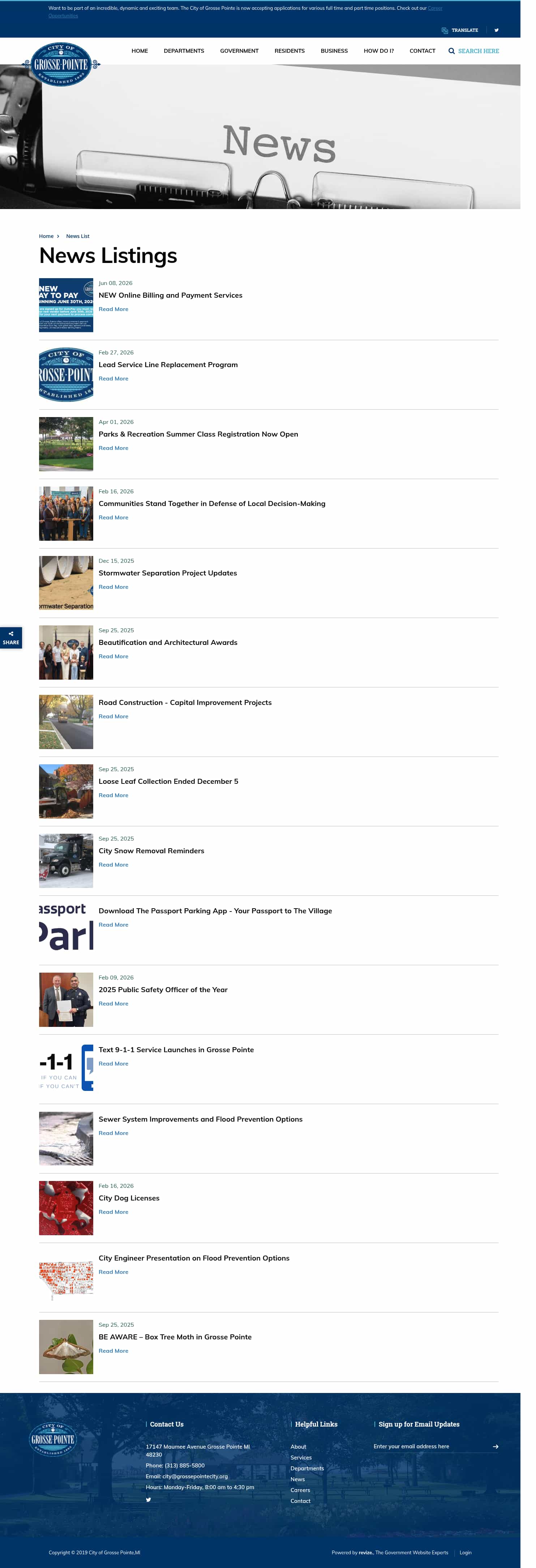 Latest website image capture