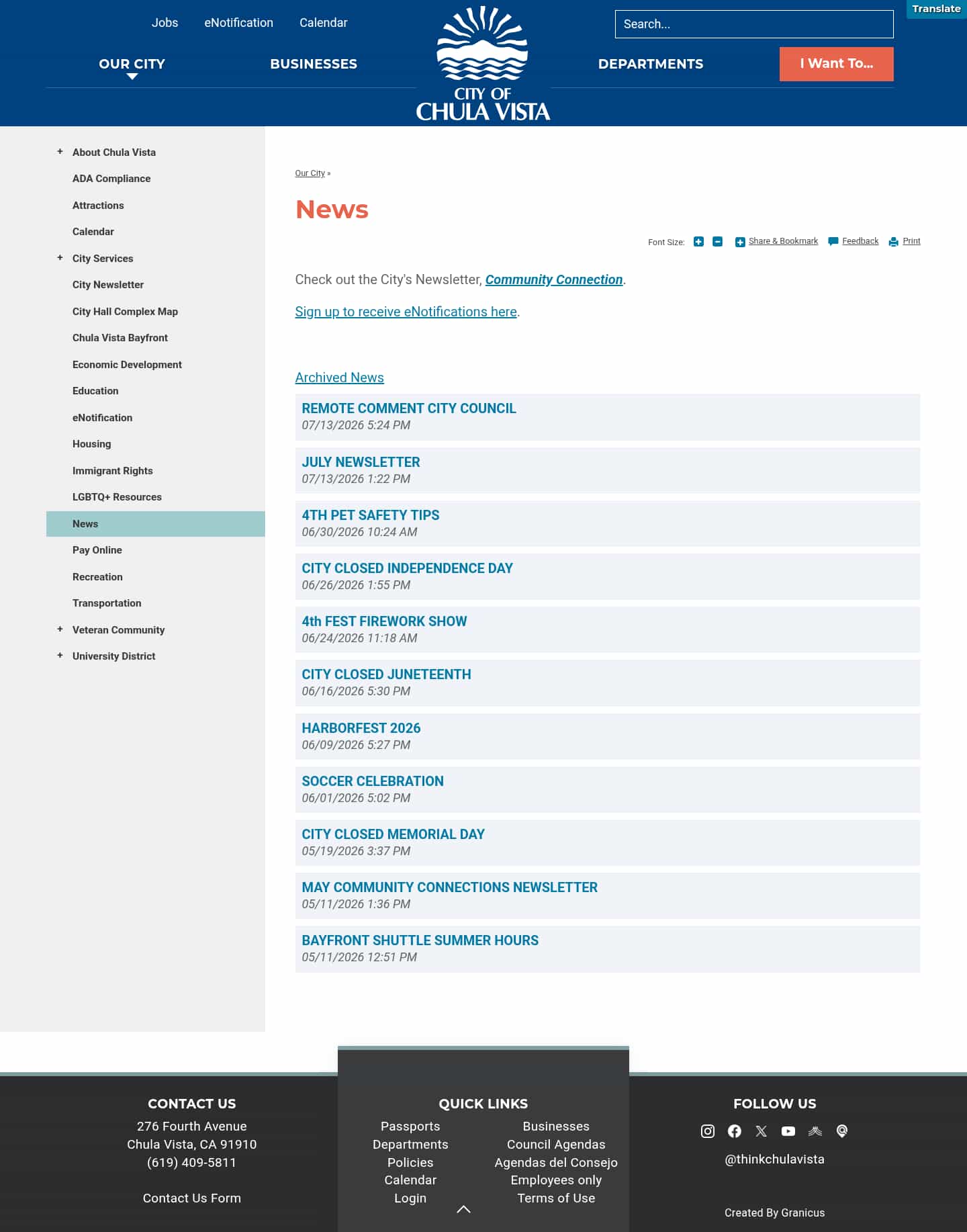Latest website image capture