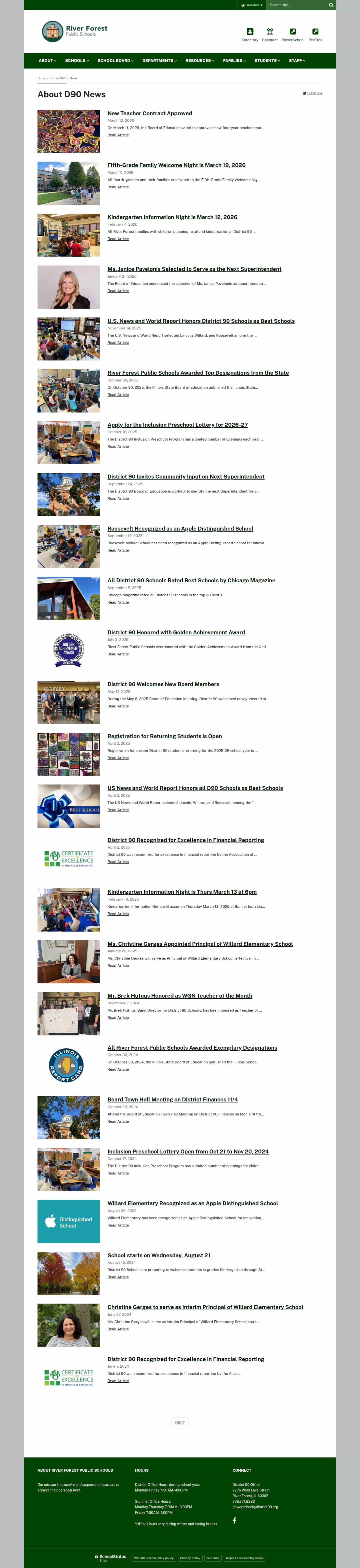 Latest website image capture