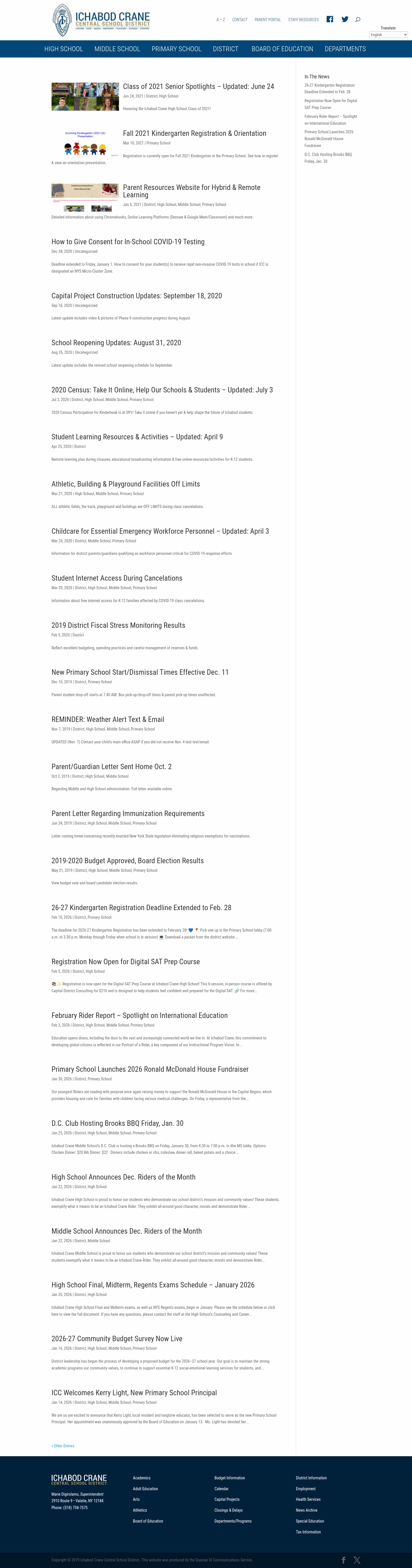 Latest website image capture