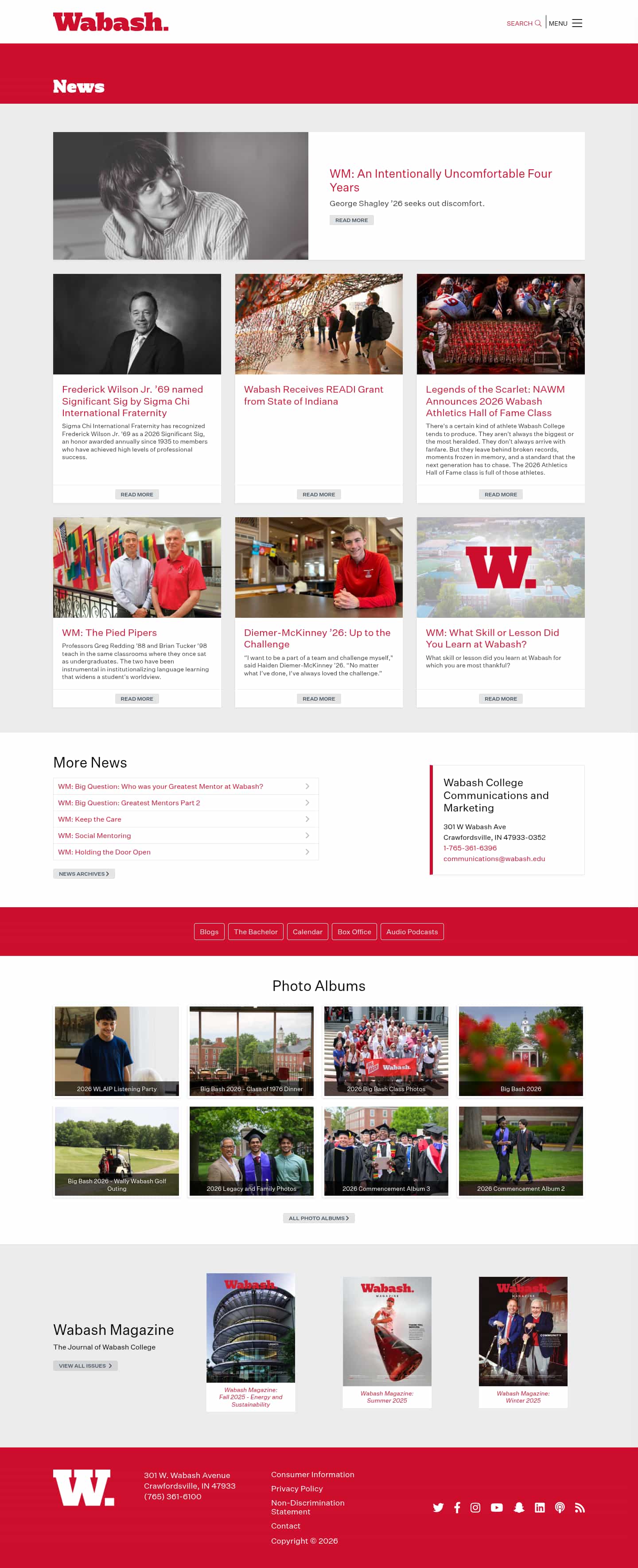 Latest website image capture