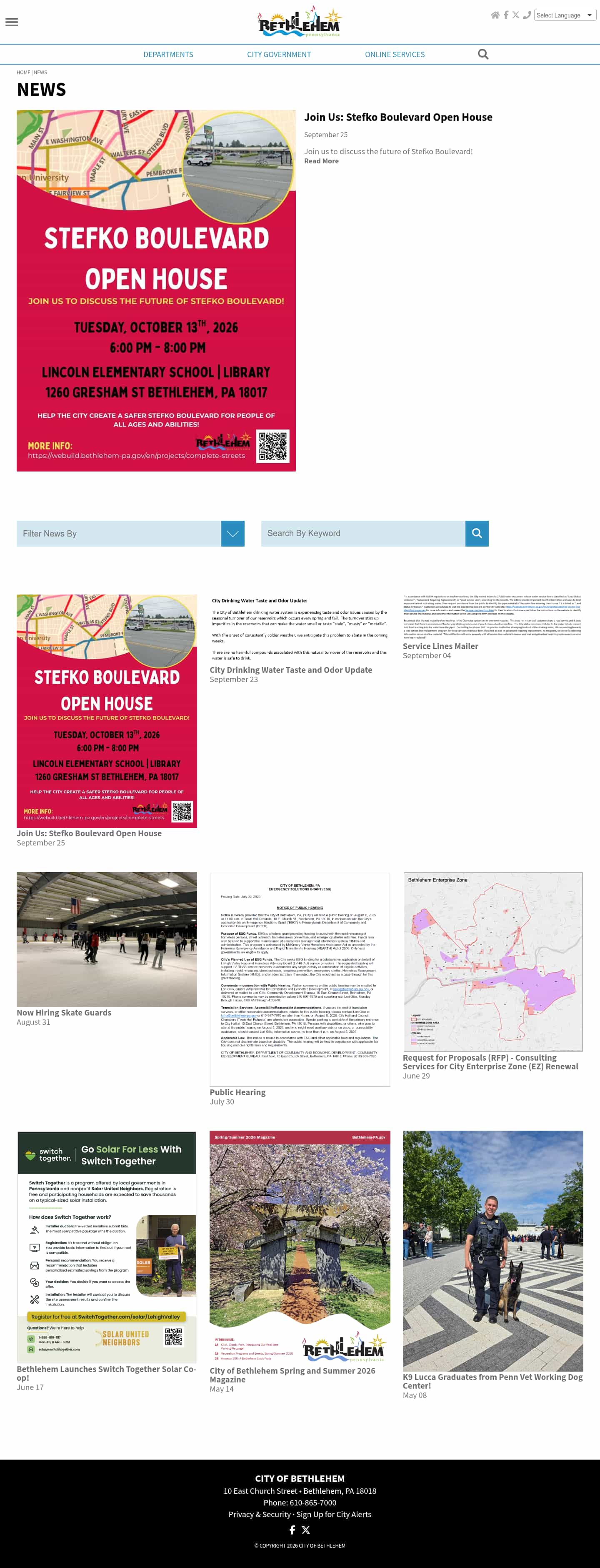 Latest website image capture