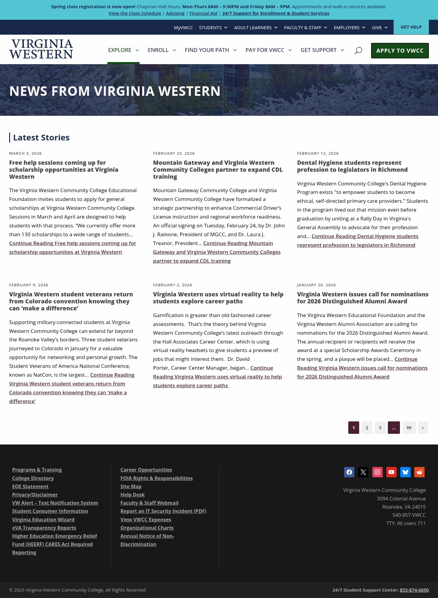 Latest website image capture