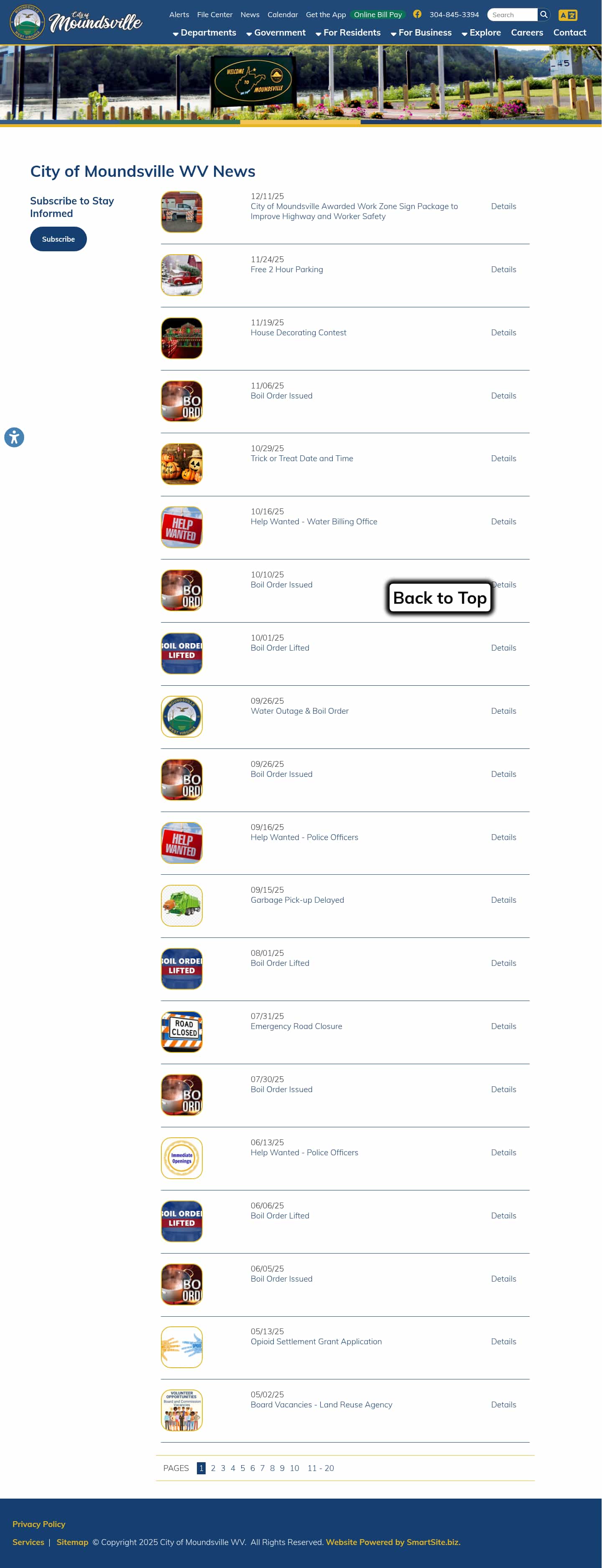 Latest website image capture