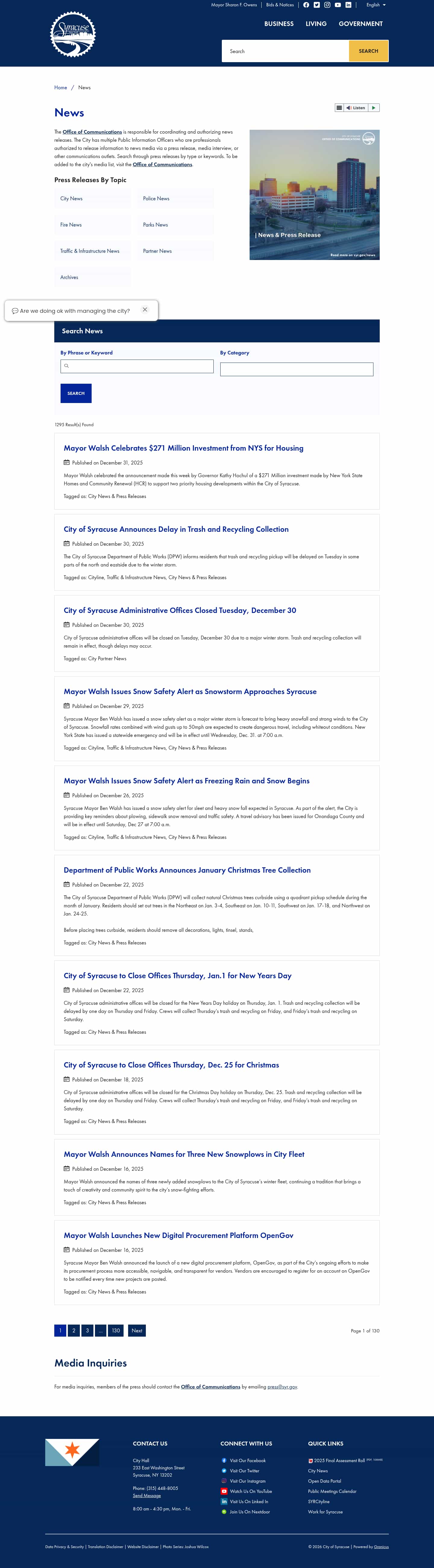 Latest website image capture