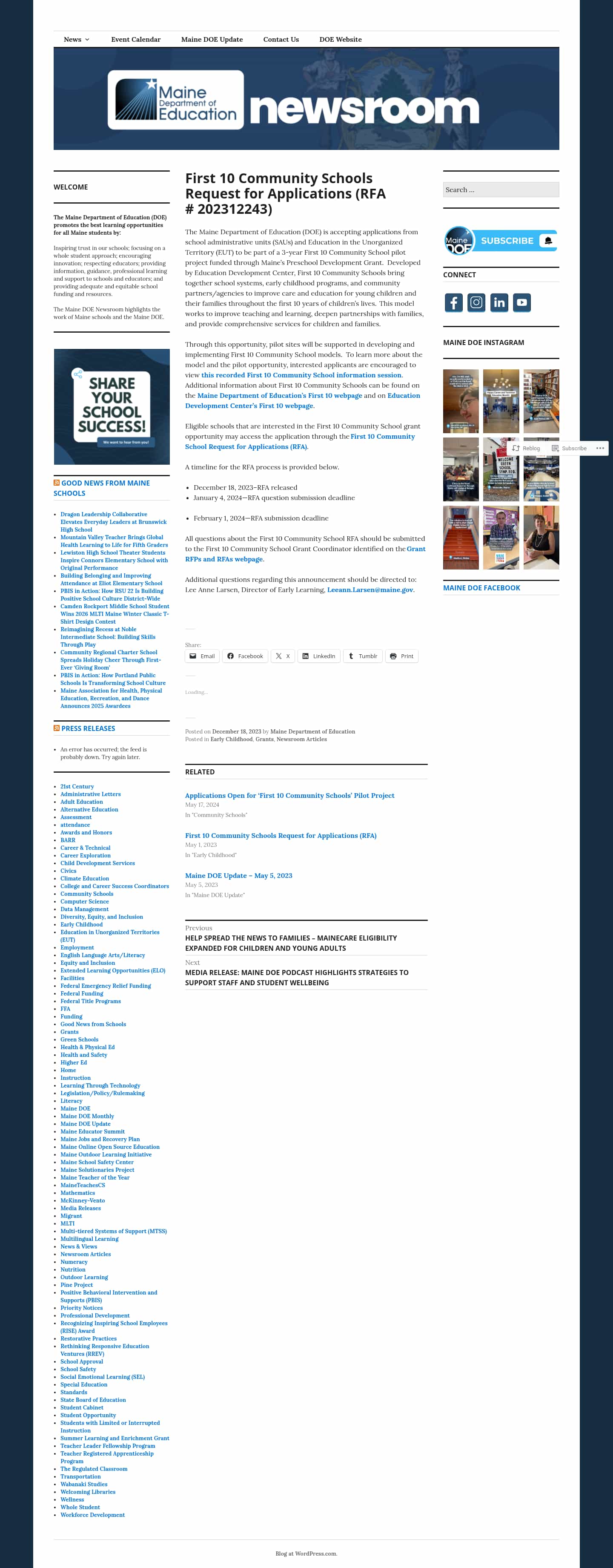 Latest website image capture