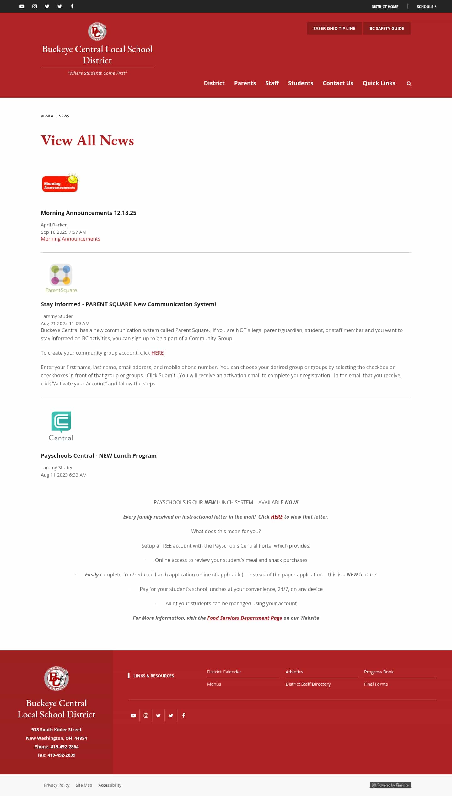 Latest website image capture