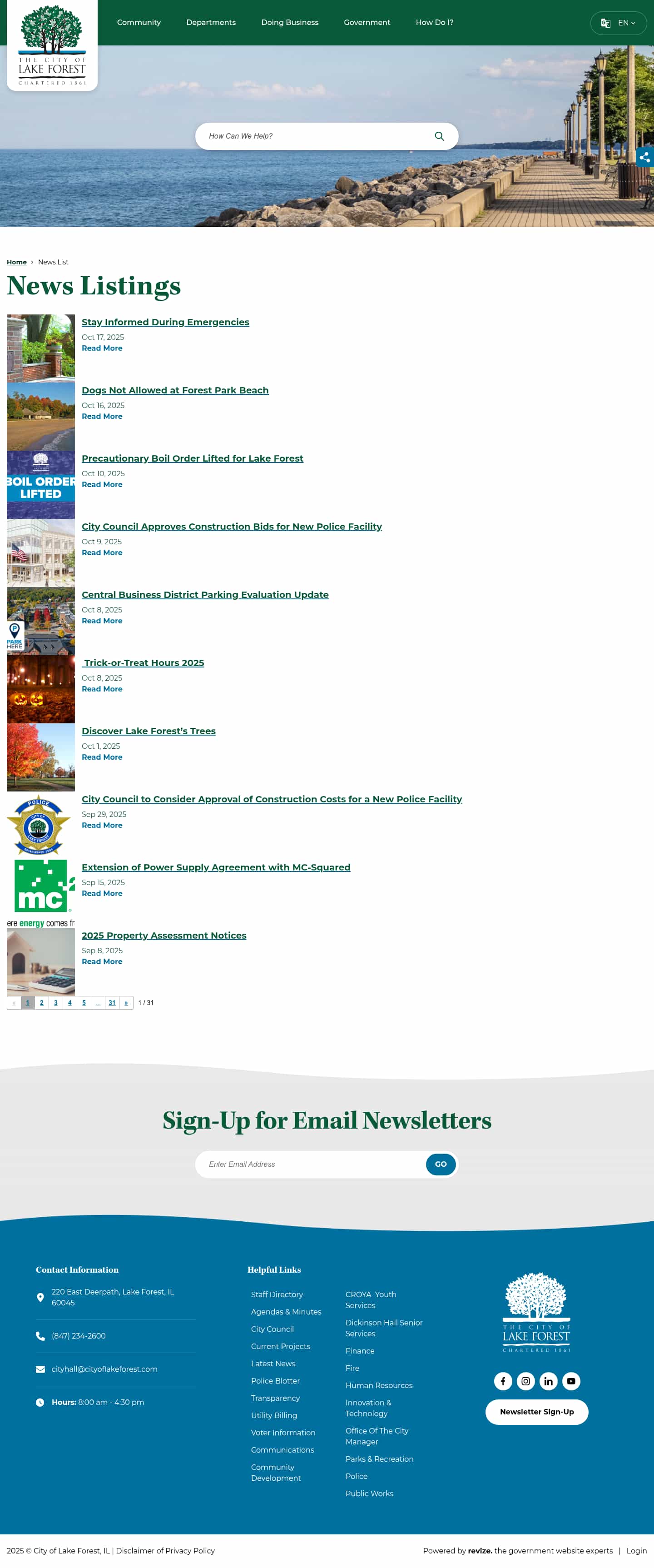 Latest website image capture
