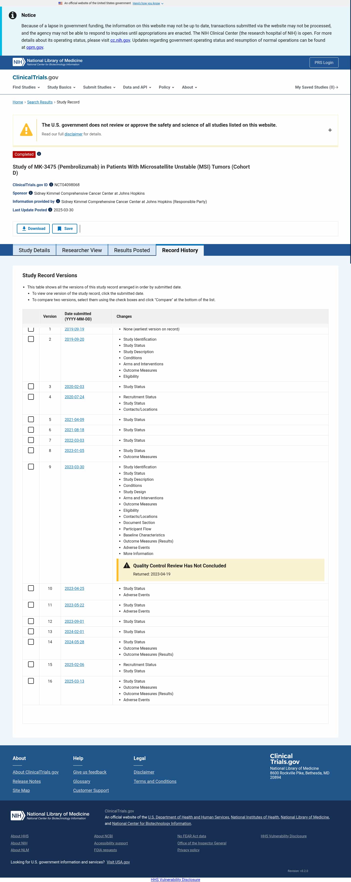 Latest website image capture