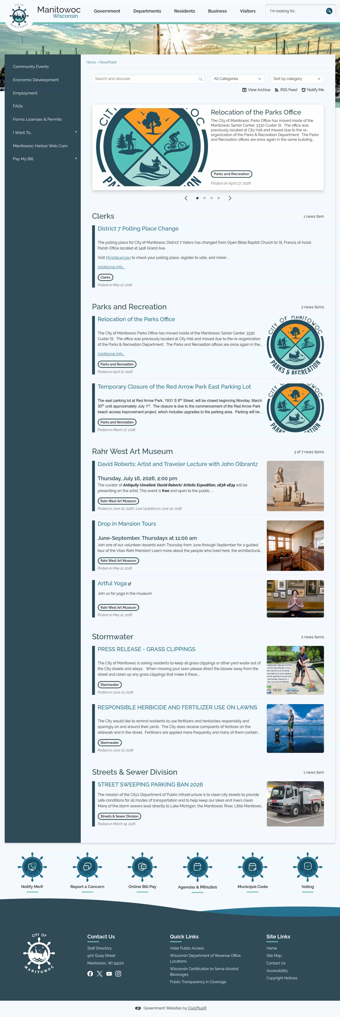 Latest website image capture
