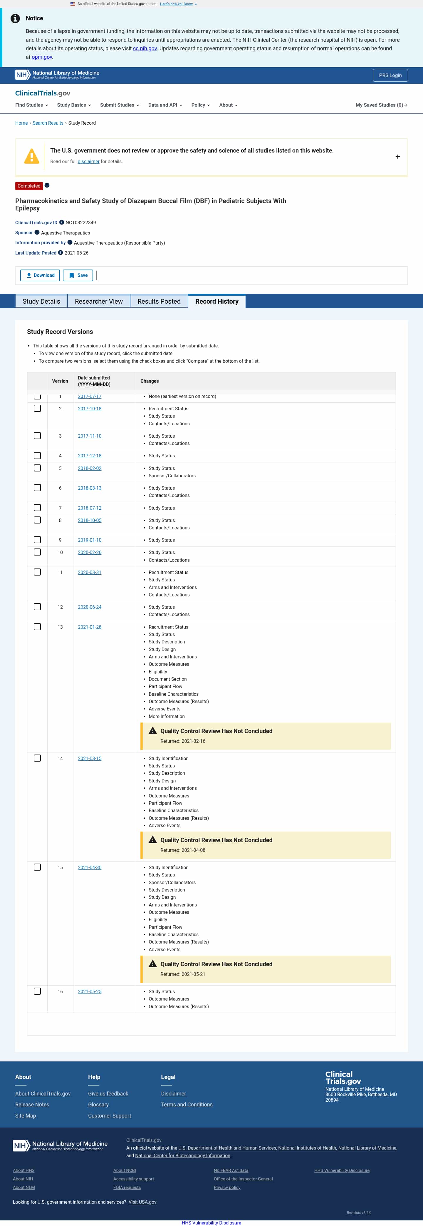 Latest website image capture