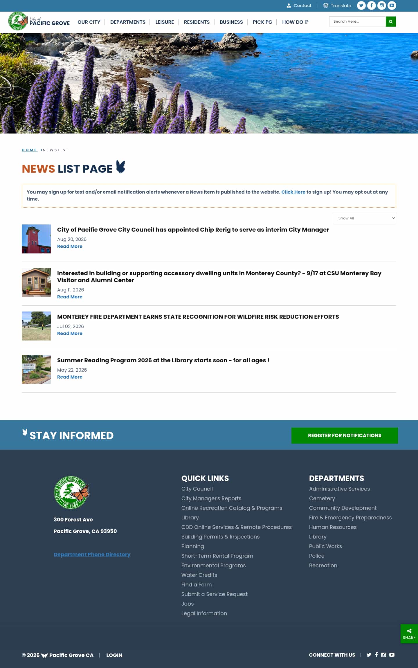 Latest website image capture