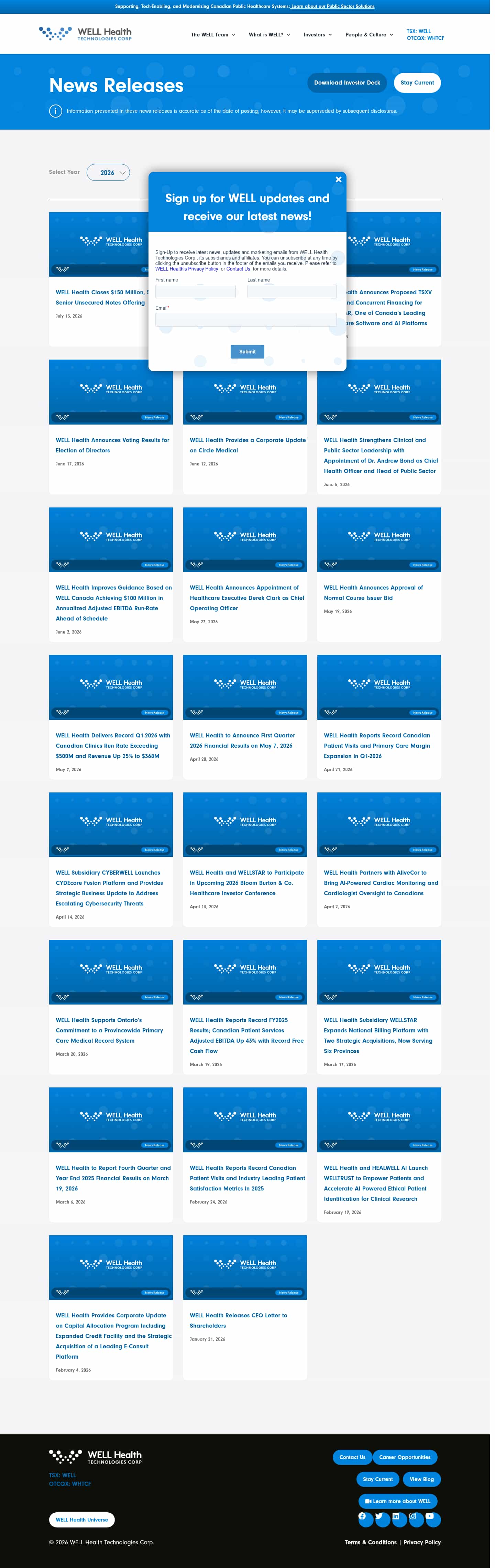 Latest website image capture