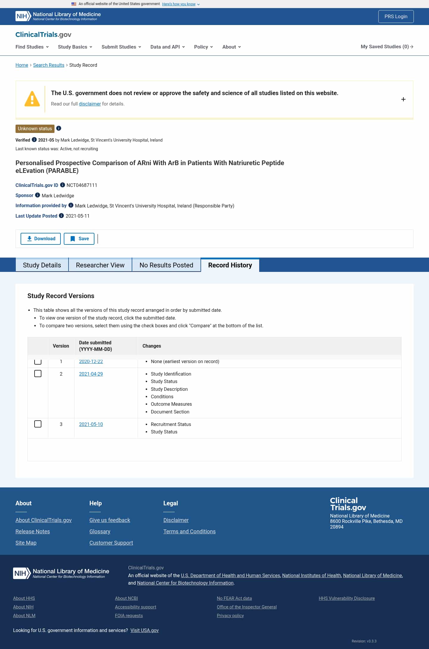 Latest website image capture