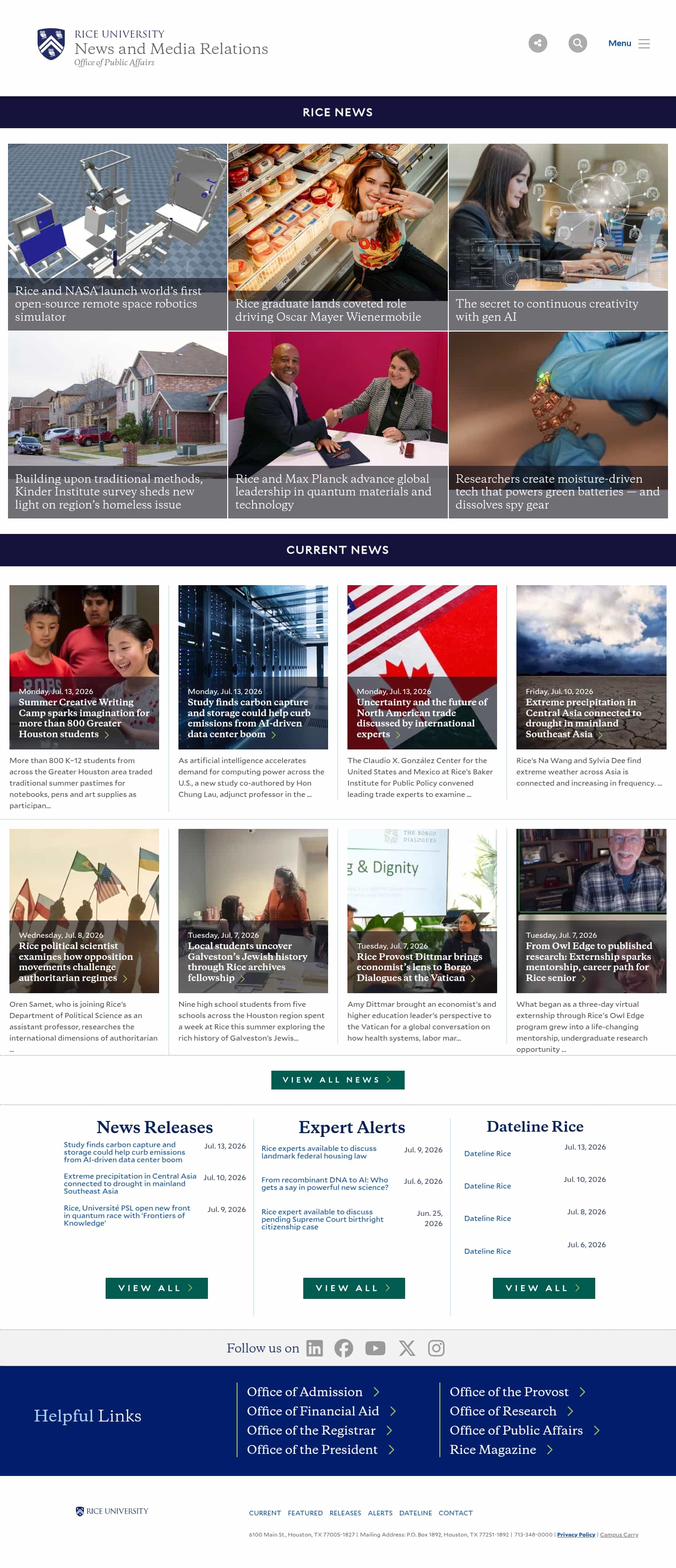Latest website image capture