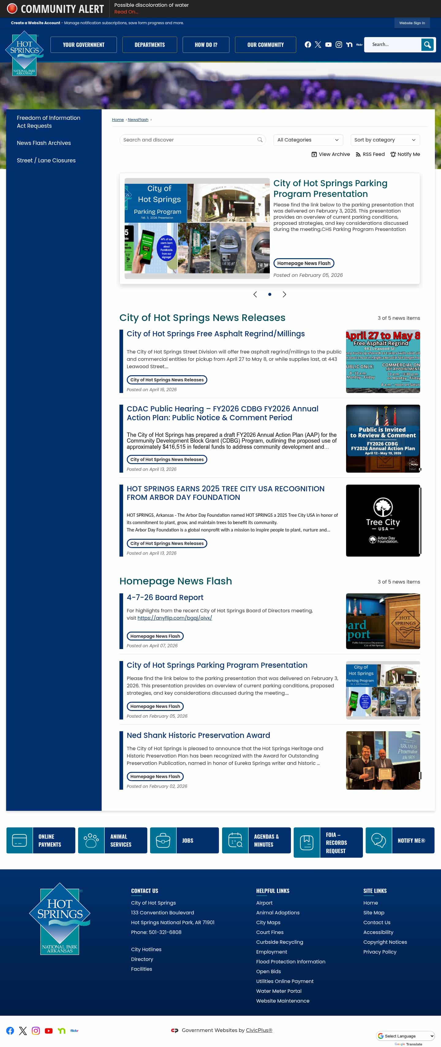 Latest website image capture