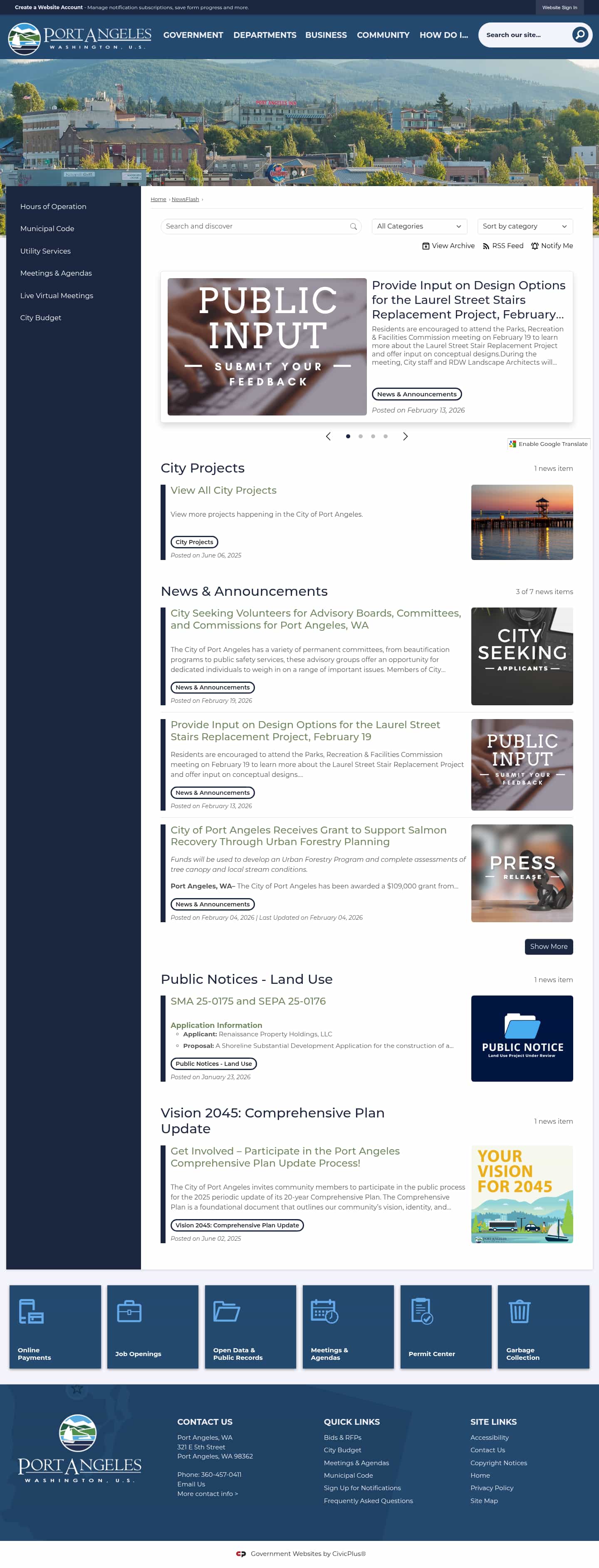 Latest website image capture