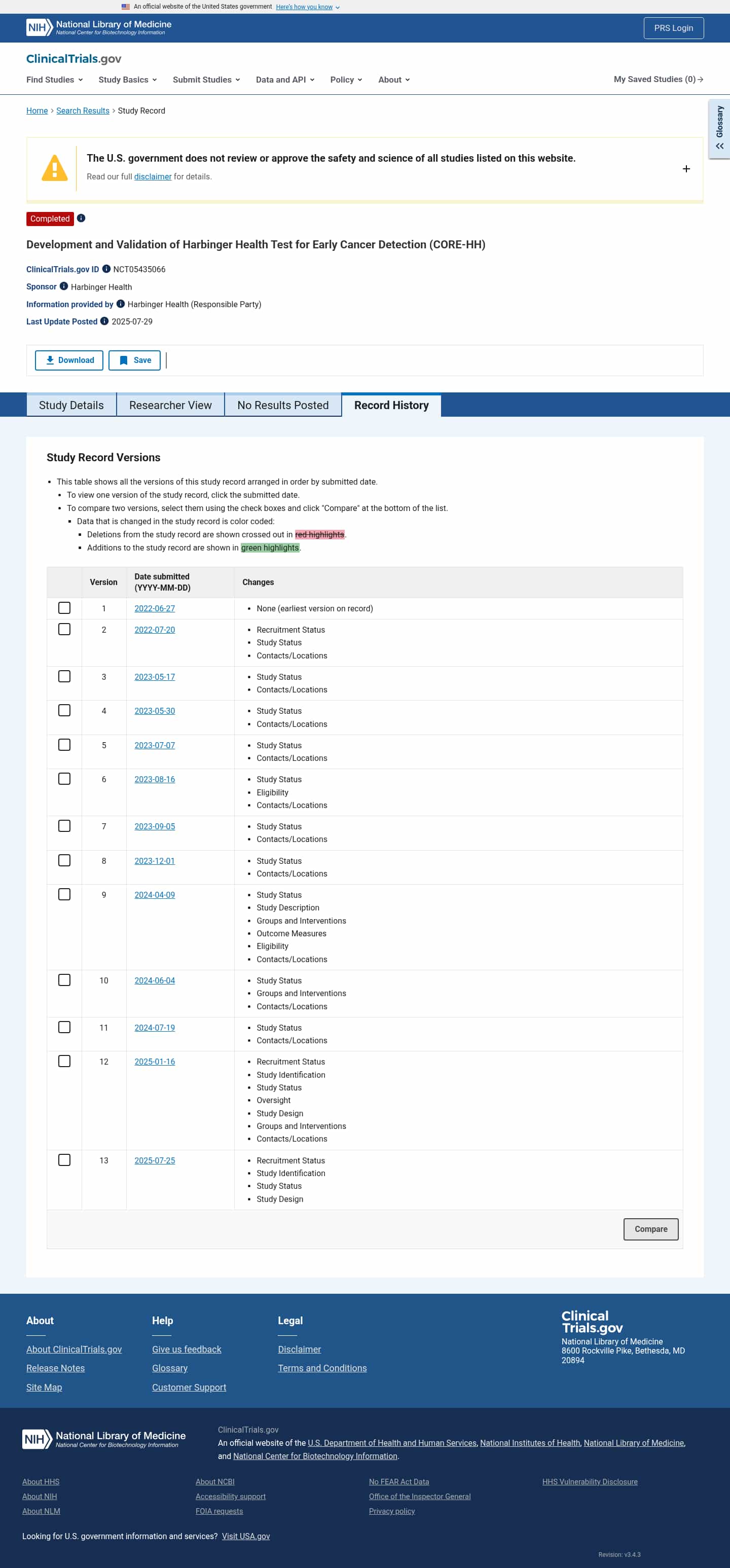 Latest website image capture