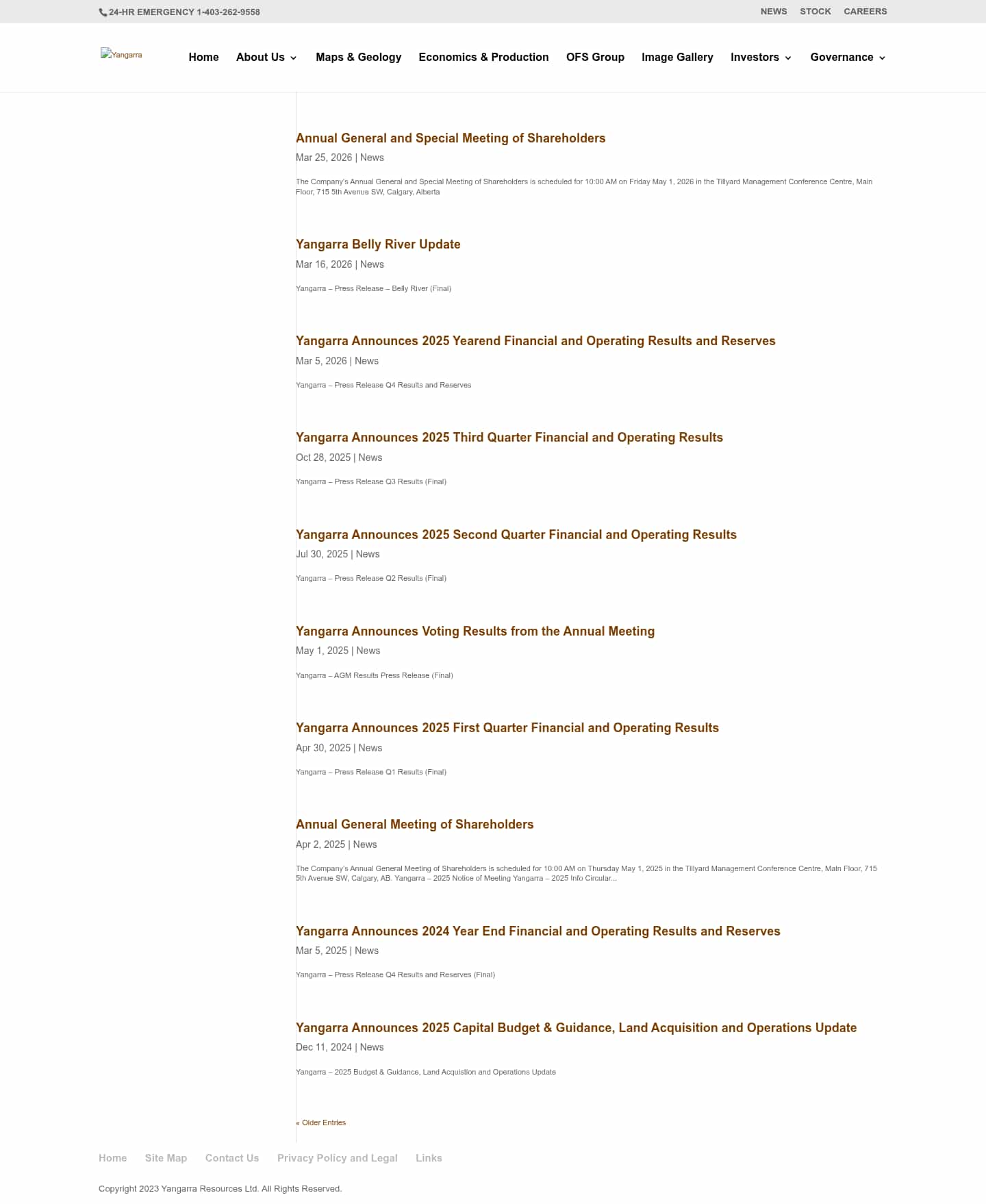 Latest website image capture