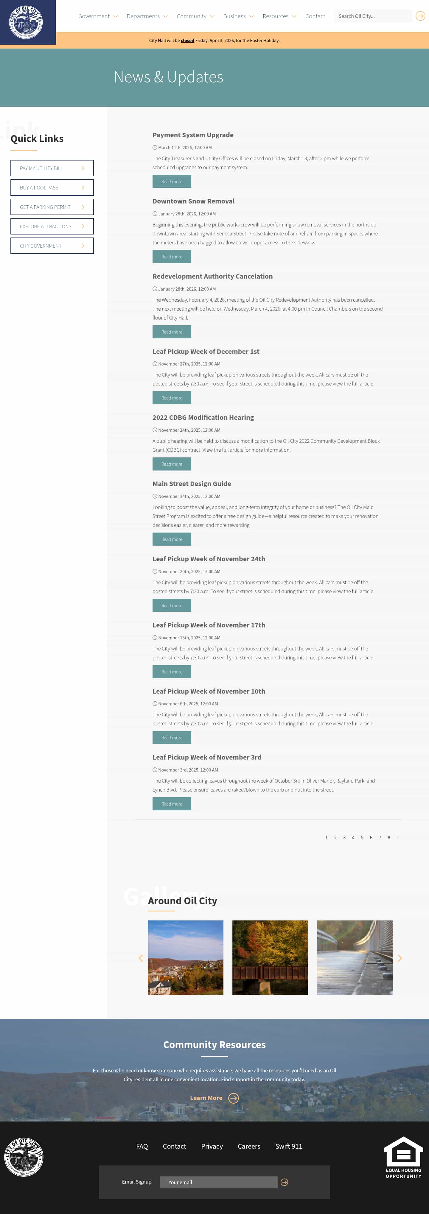 Latest website image capture