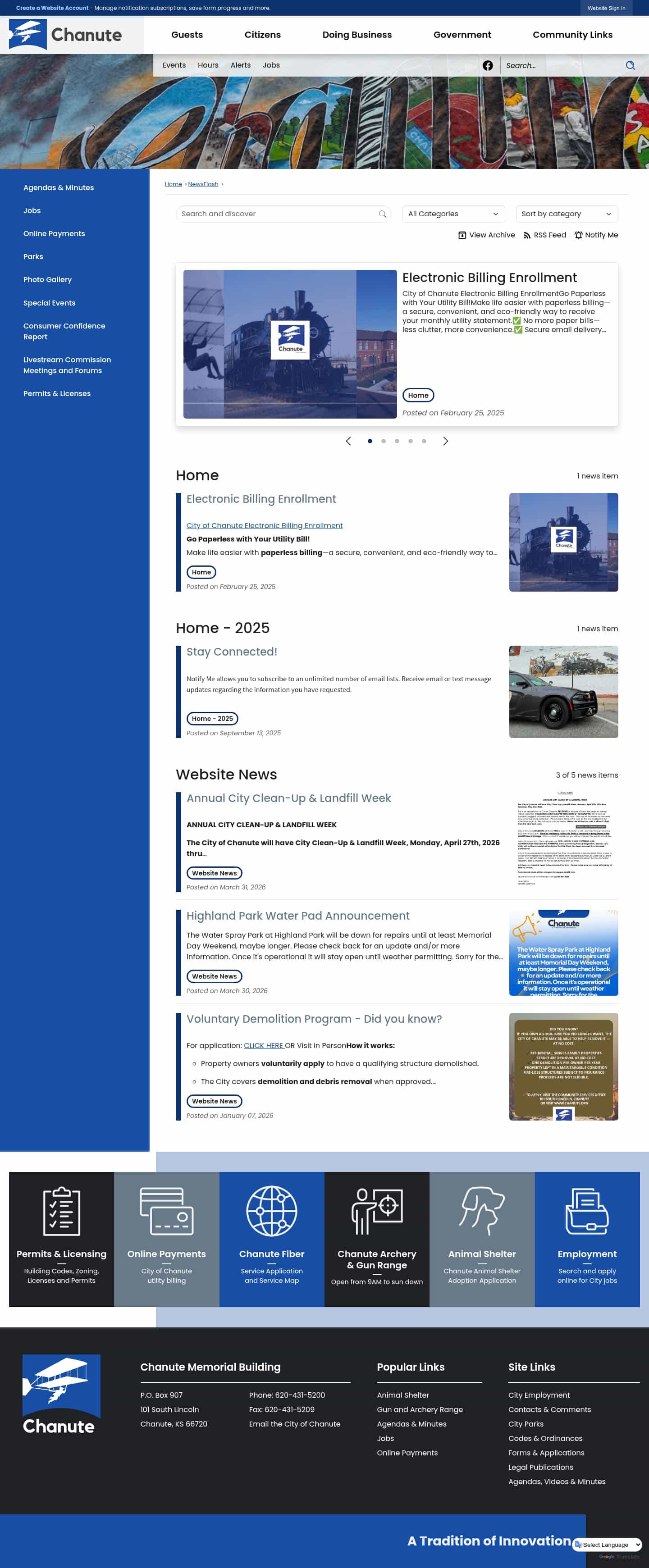 Latest website image capture