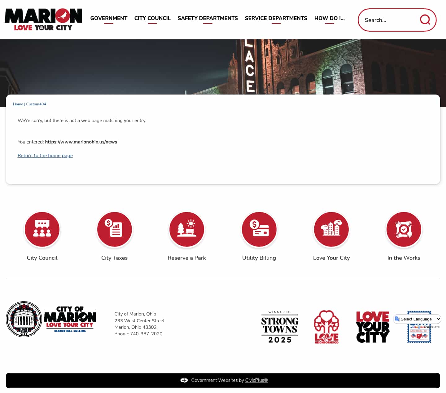 Latest website image capture