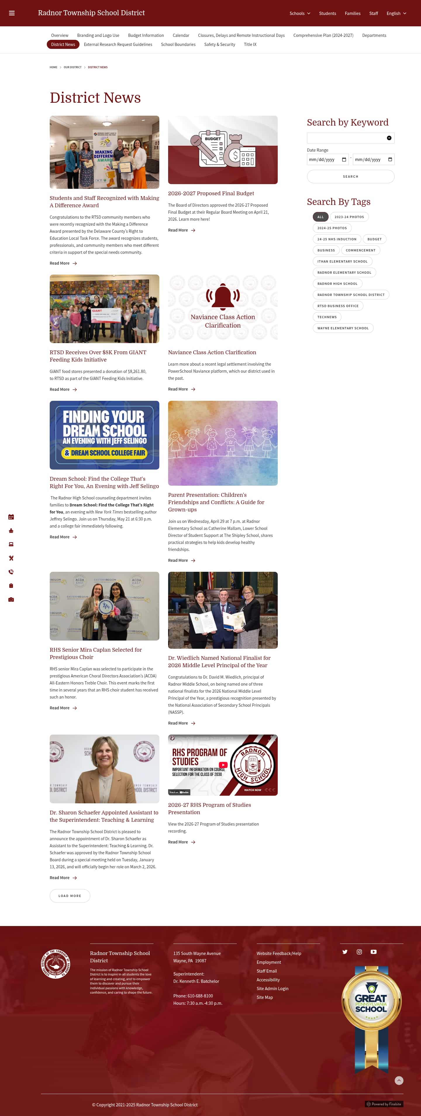 Latest website image capture