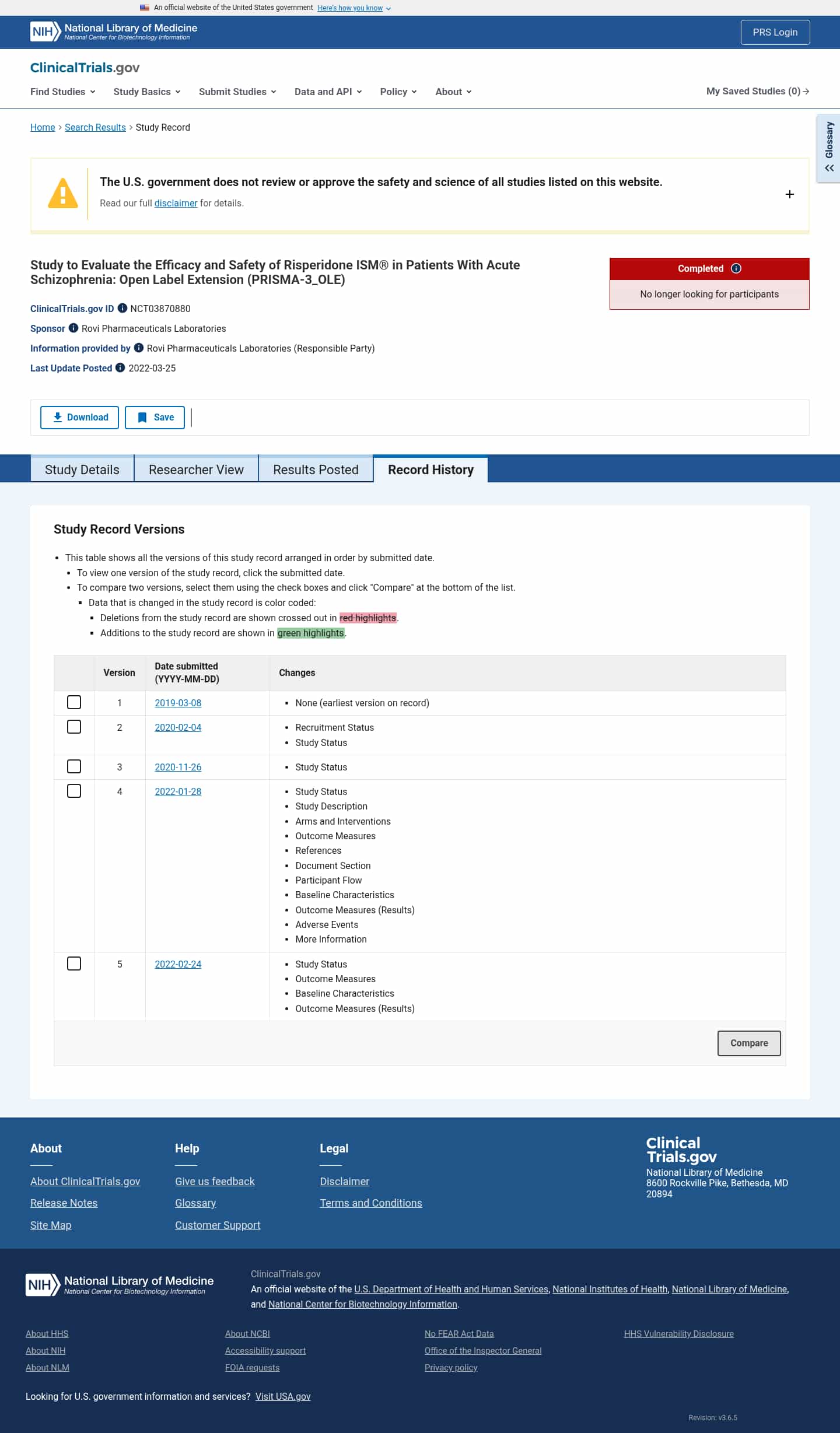 Latest website image capture