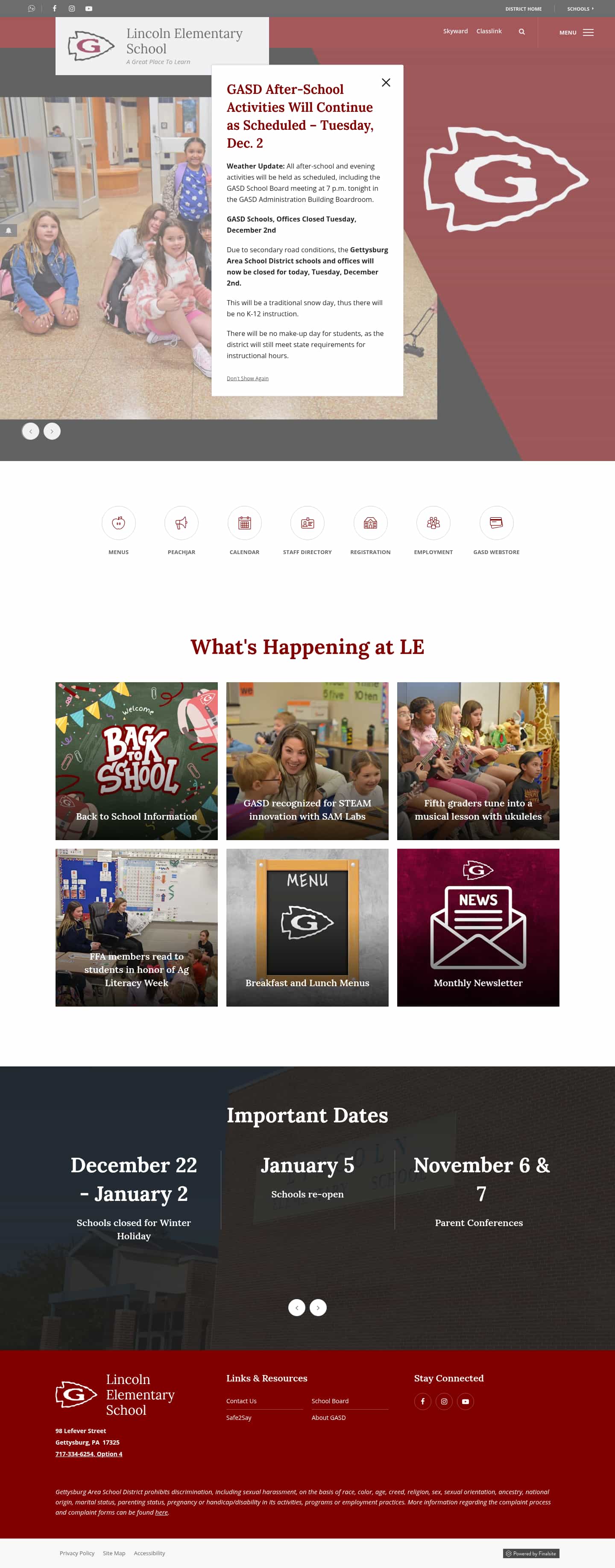 Latest website image capture