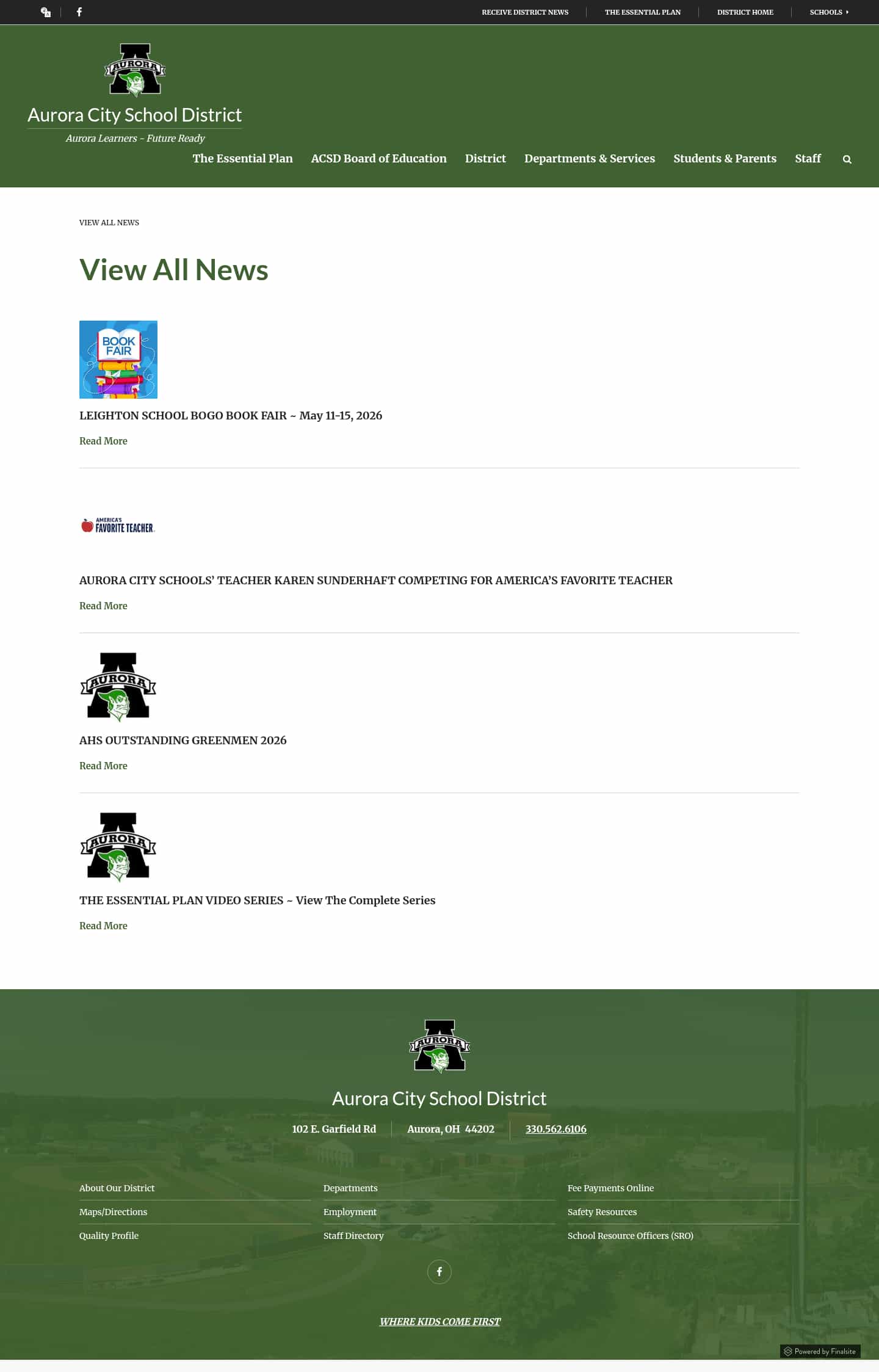 Latest website image capture
