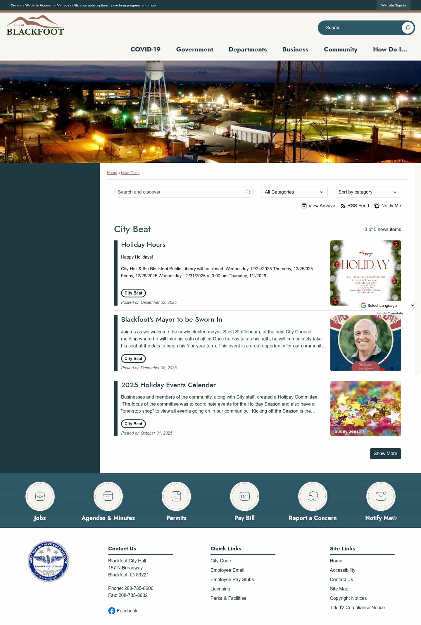 Latest website image capture