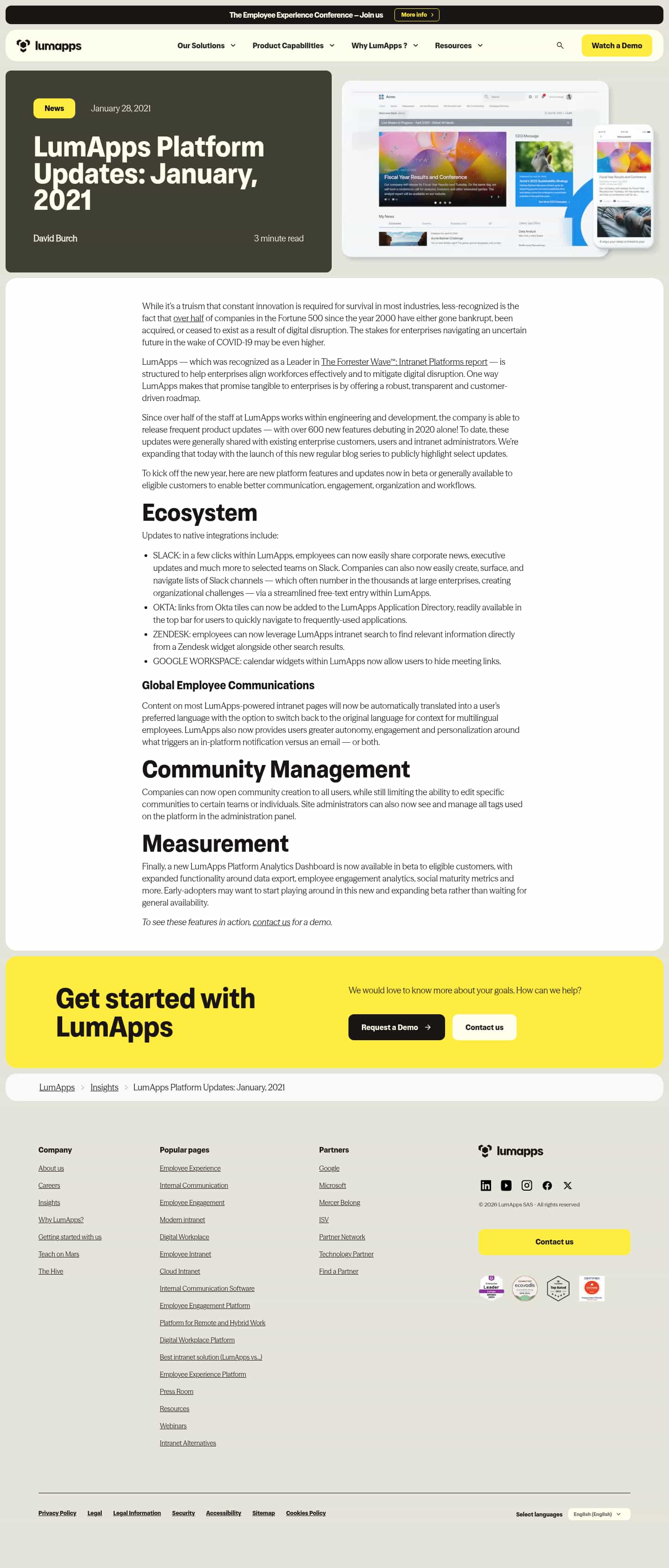 Latest website image capture