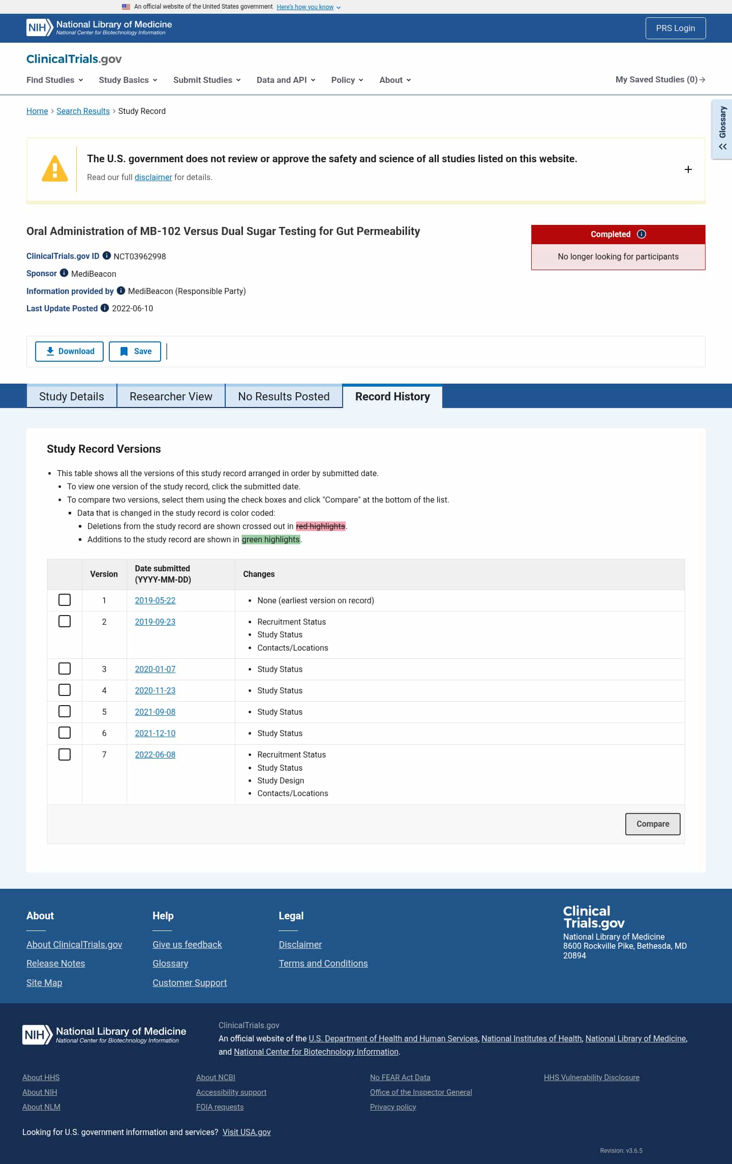 Latest website image capture