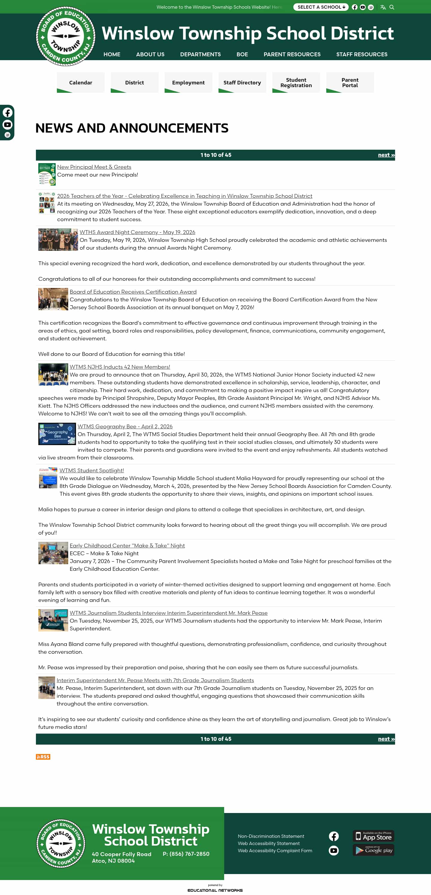 Latest website image capture