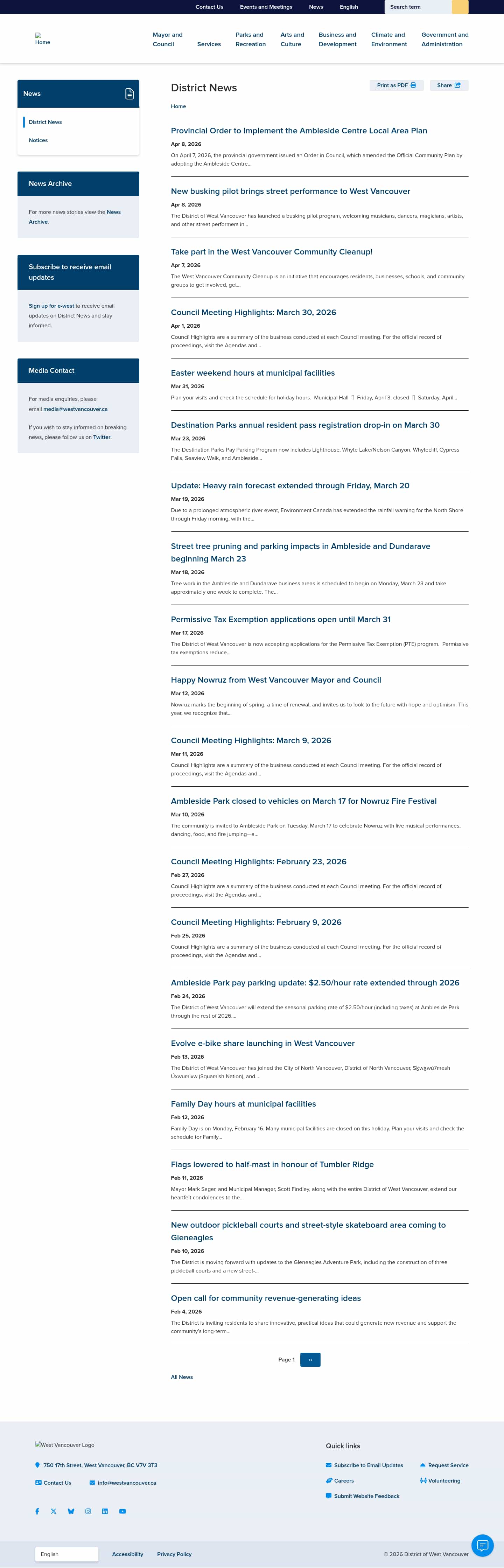 Latest website image capture