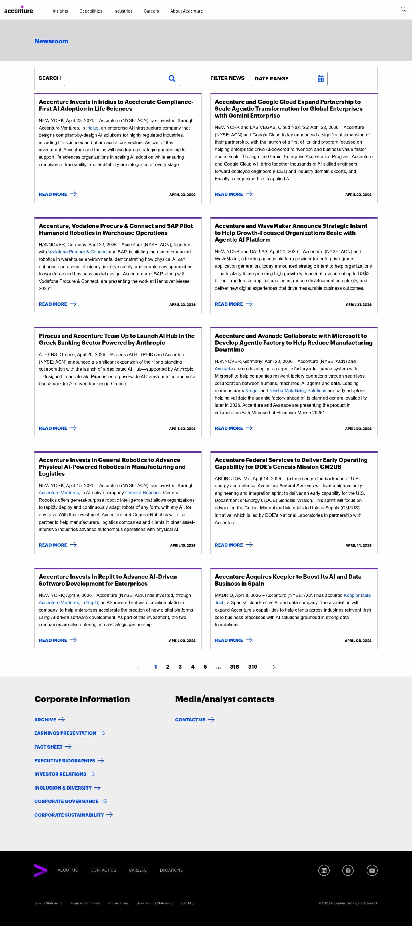 Latest website image capture