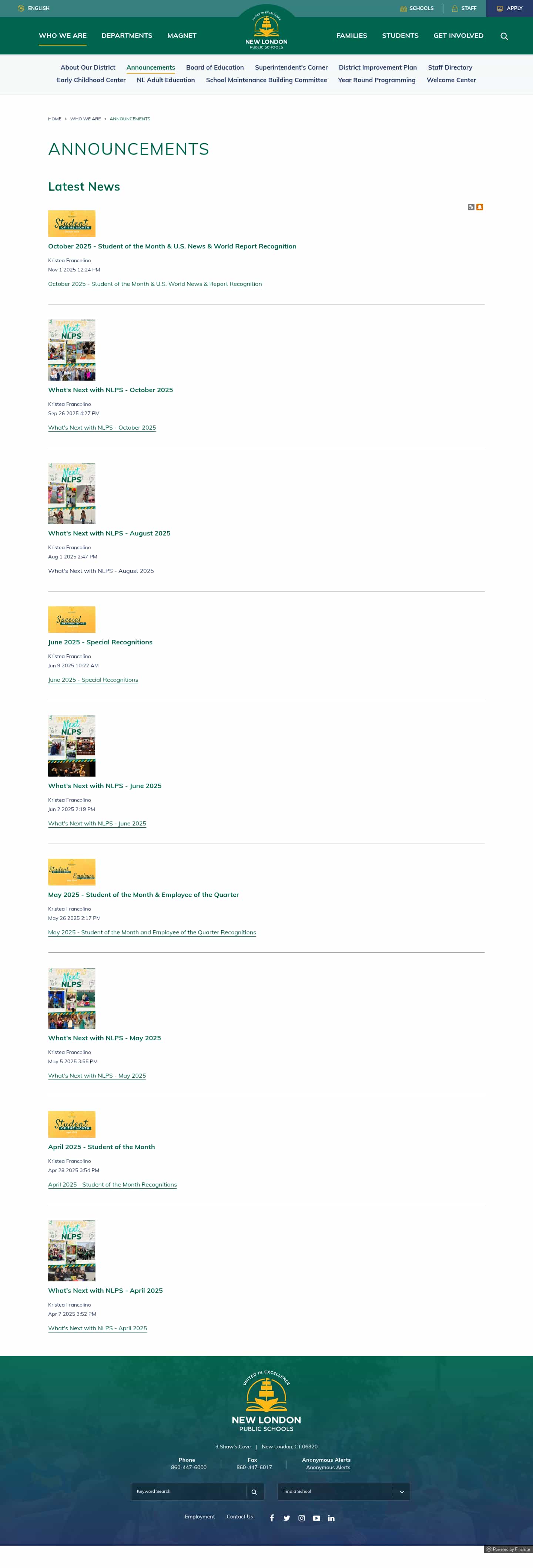 Latest website image capture