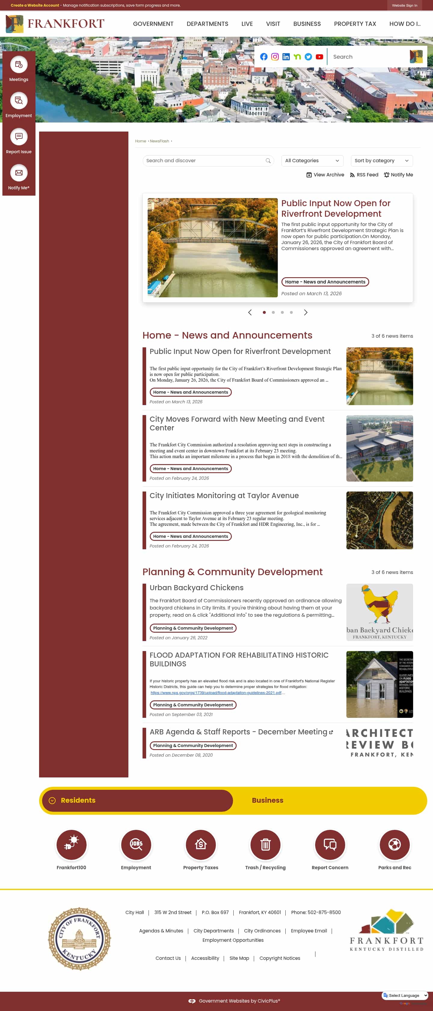 Latest website image capture