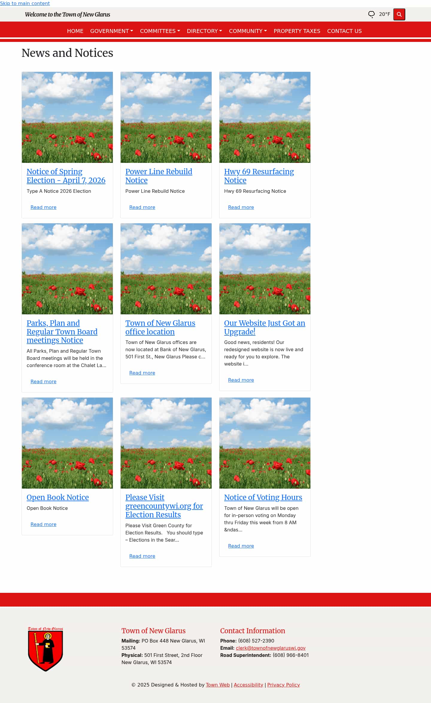 Latest website image capture