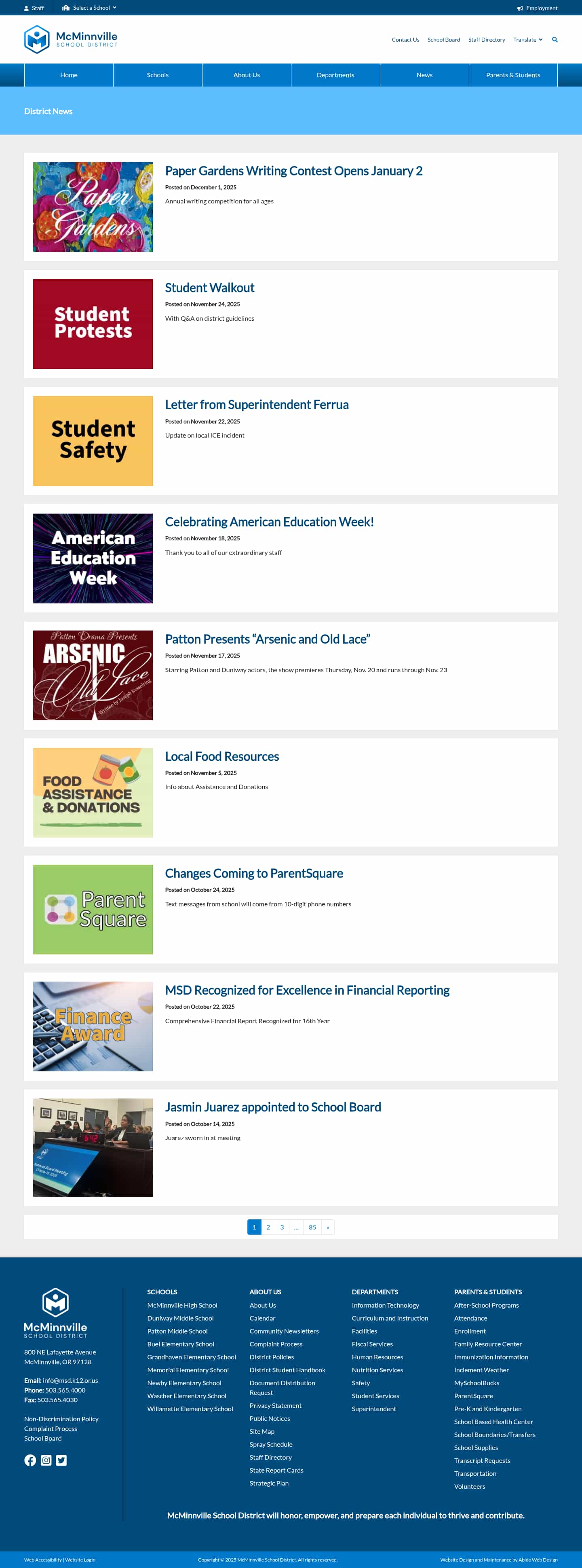 Latest website image capture