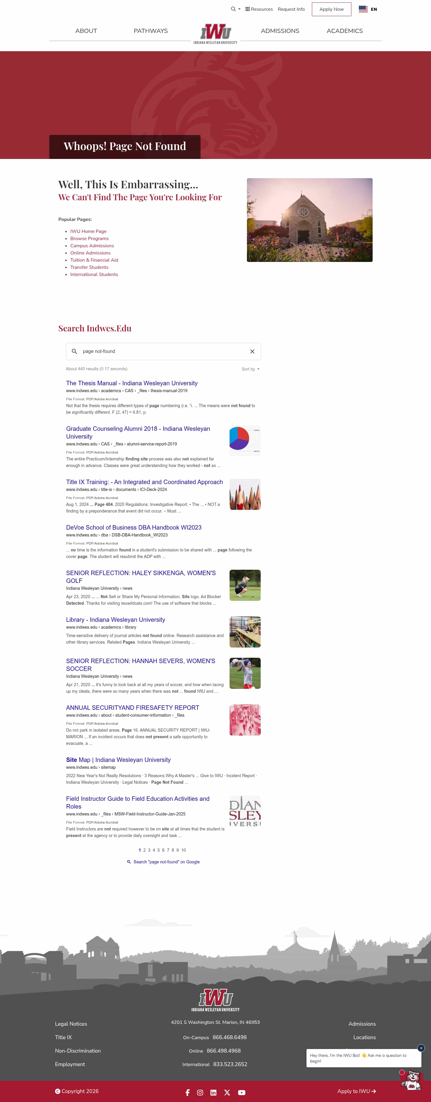 Latest website image capture