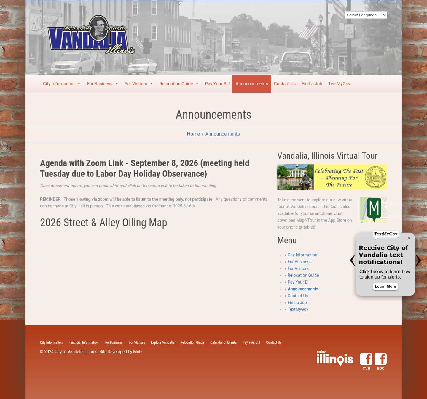 Latest website image capture