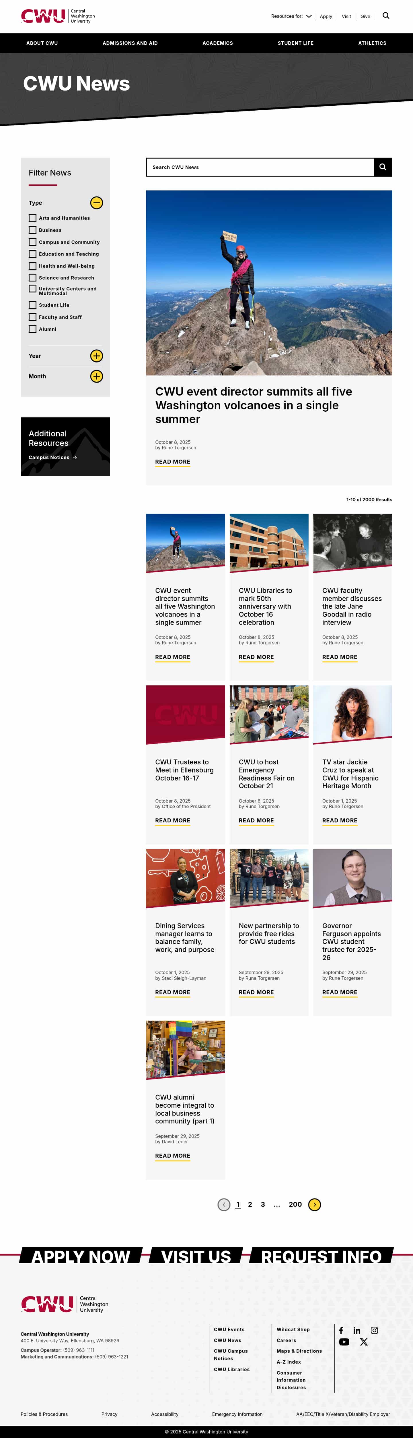Latest website image capture