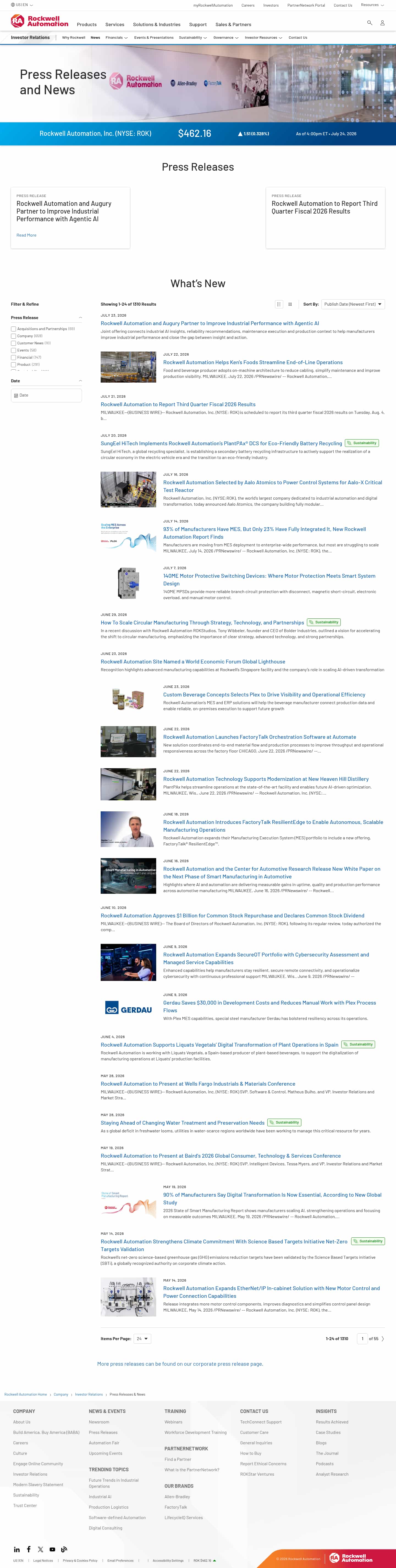 Latest website image capture