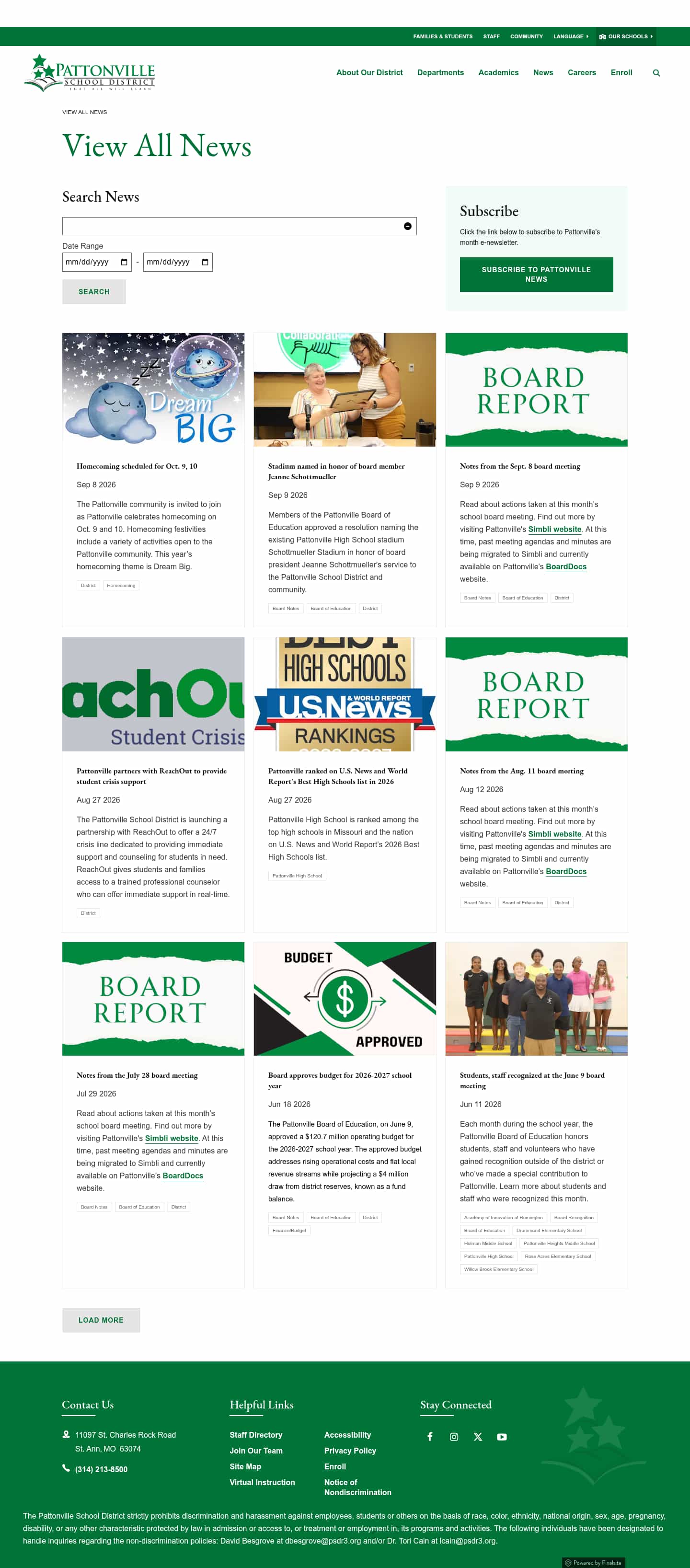 Latest website image capture