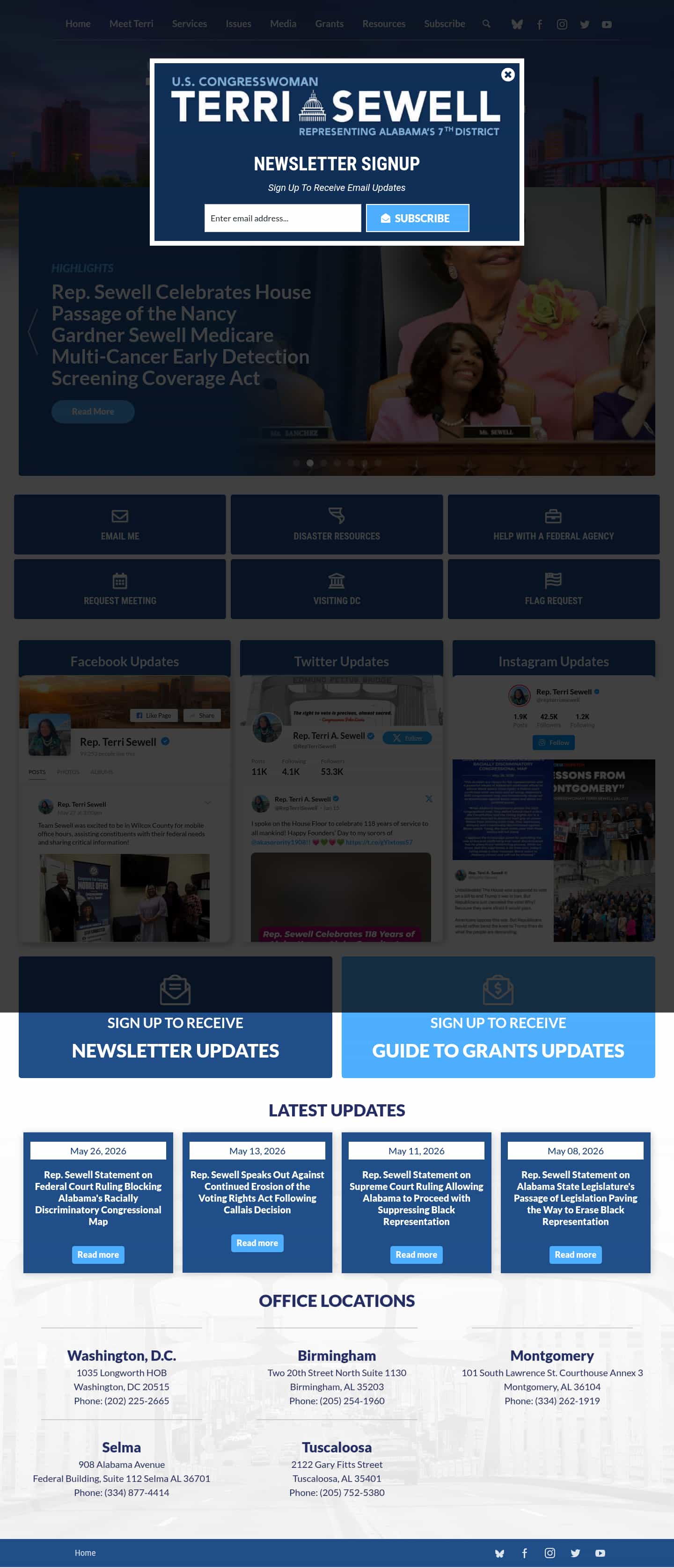 Latest website image capture